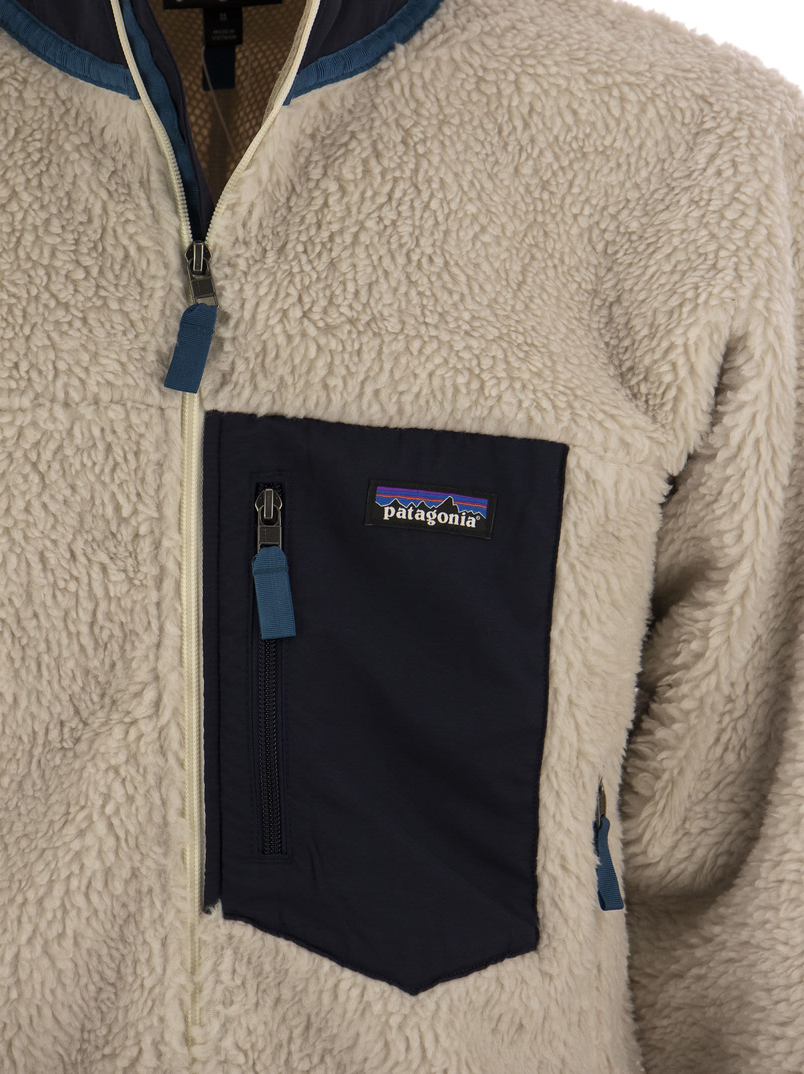 Shop Patagonia Classic Retro - X Fleece Jacket In Natural