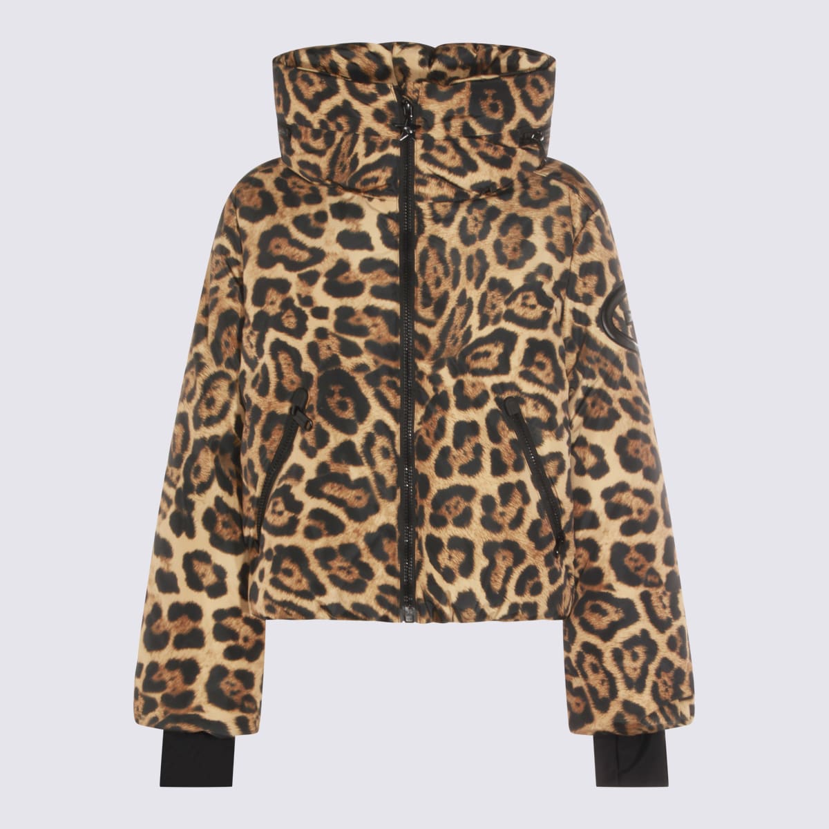 Goldbergh Beige Pantera Down Jacket In Brown