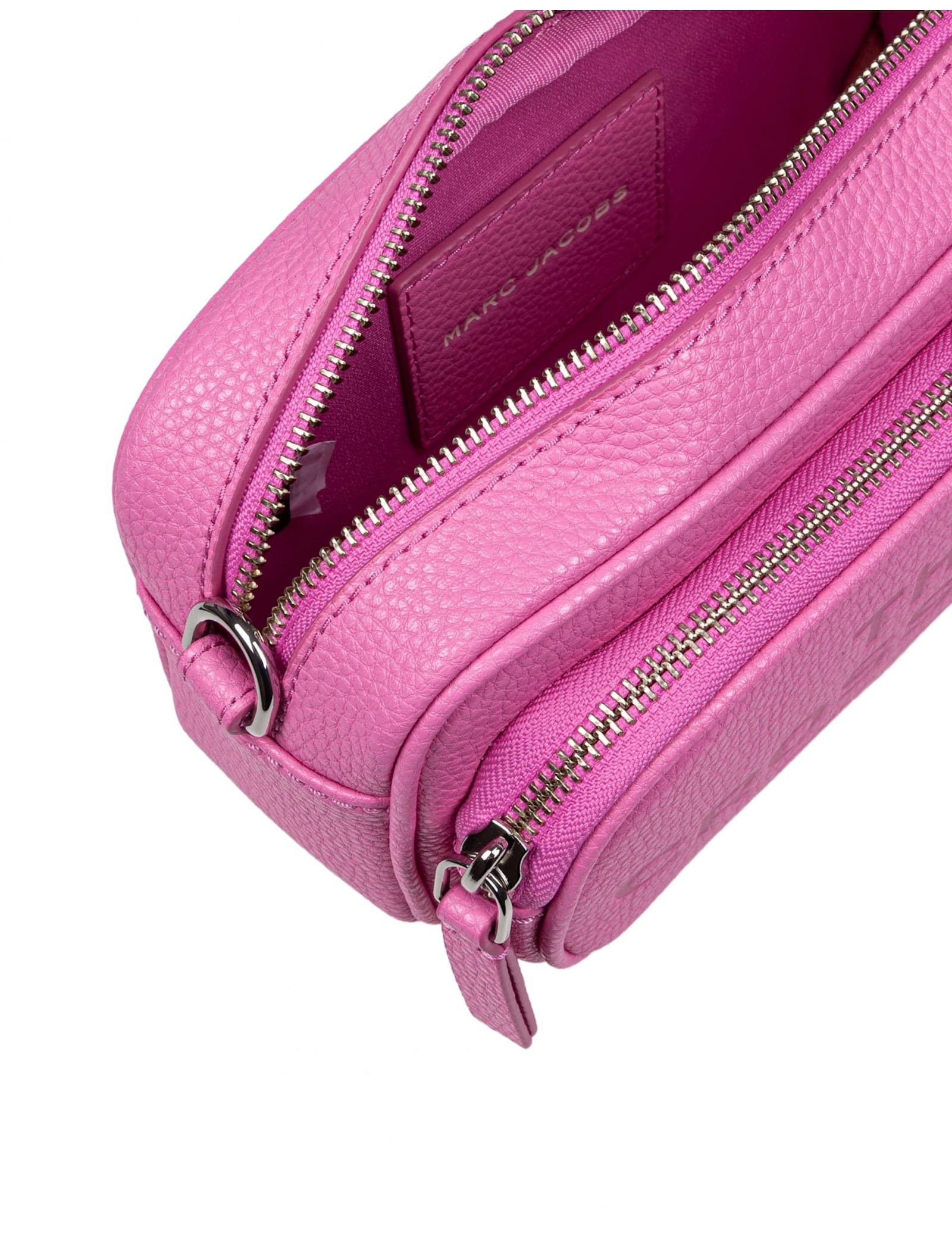 Marc Jacobs The Crossbody Tote Leather Bag Pink Color In Pink