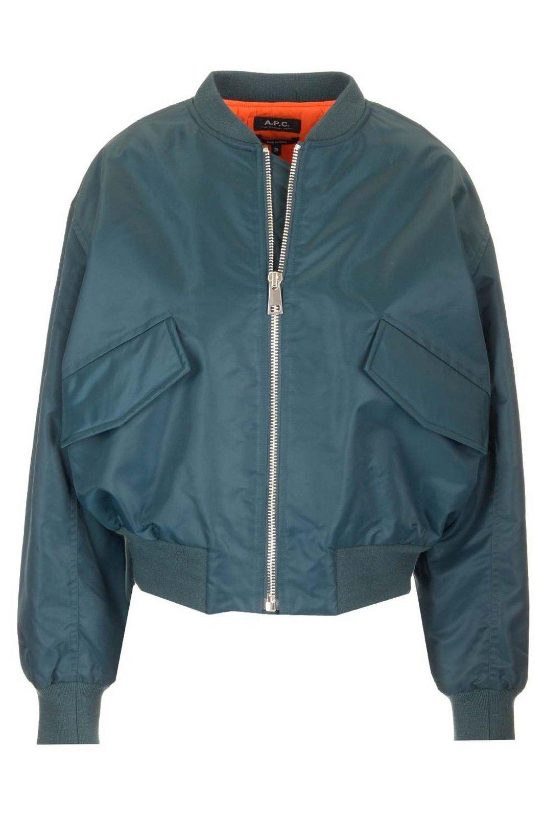 A. P.C. Lella Zipped Bomber Jacket