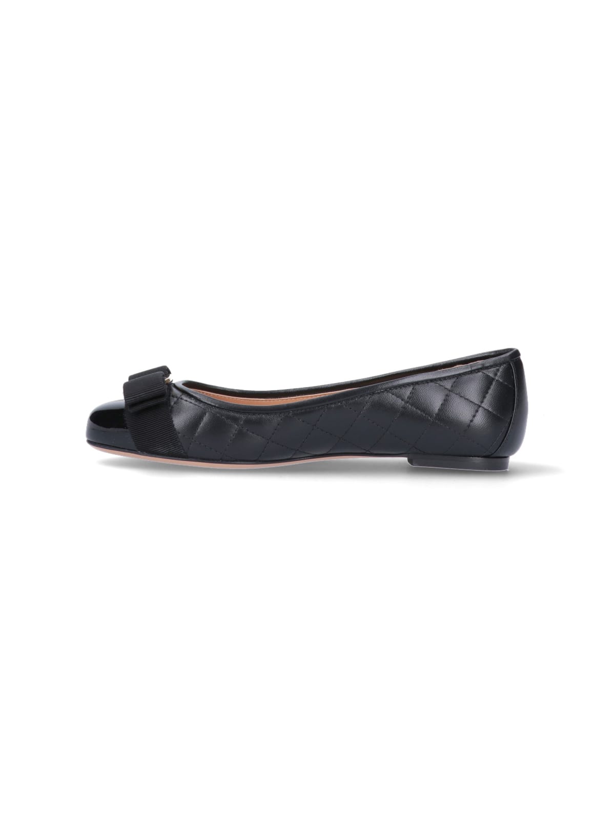 Ferragamo Ballet Flats Varina Patent Leather