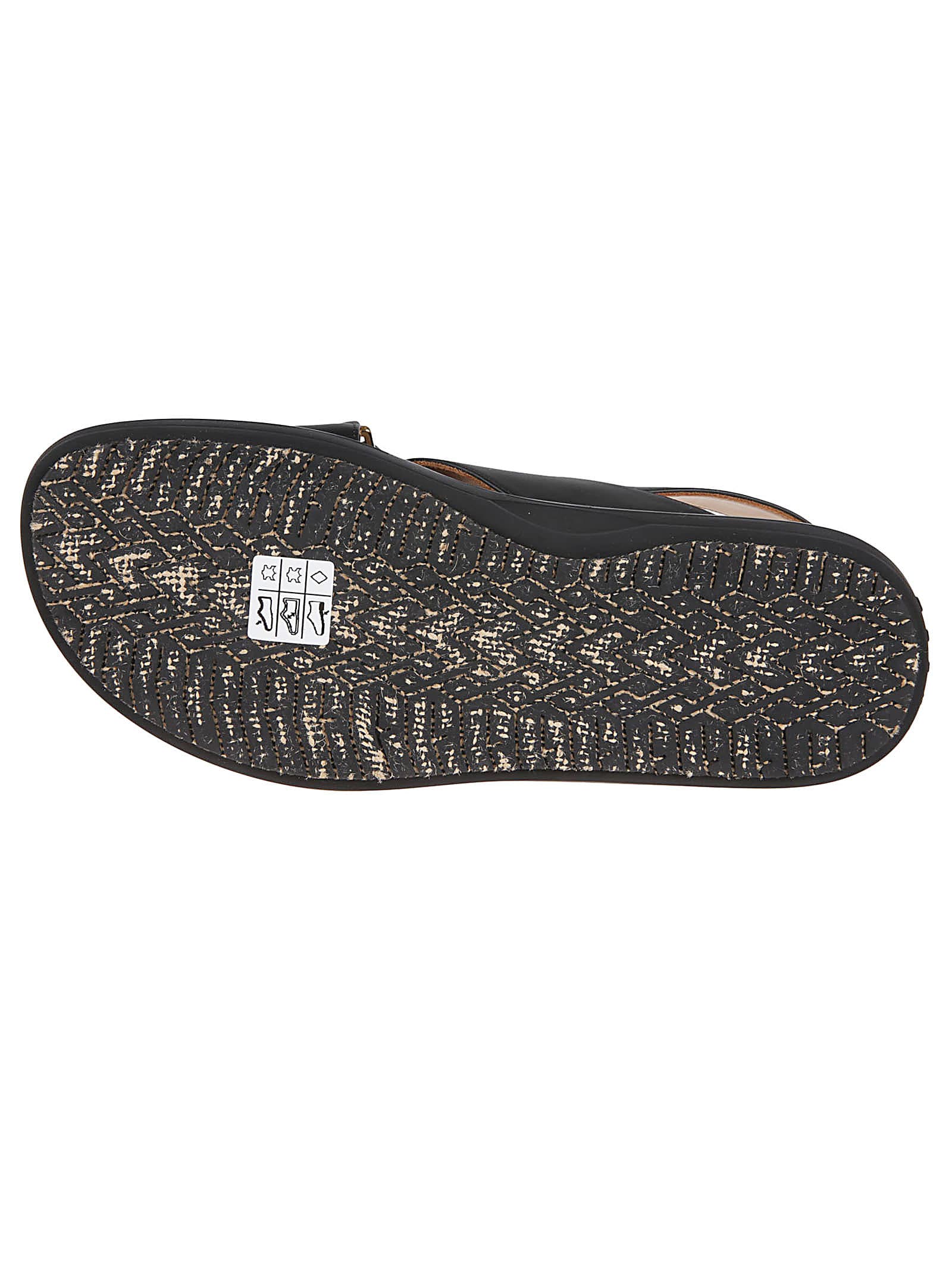Shop Marni Fussbett Criscross Sandals In Black