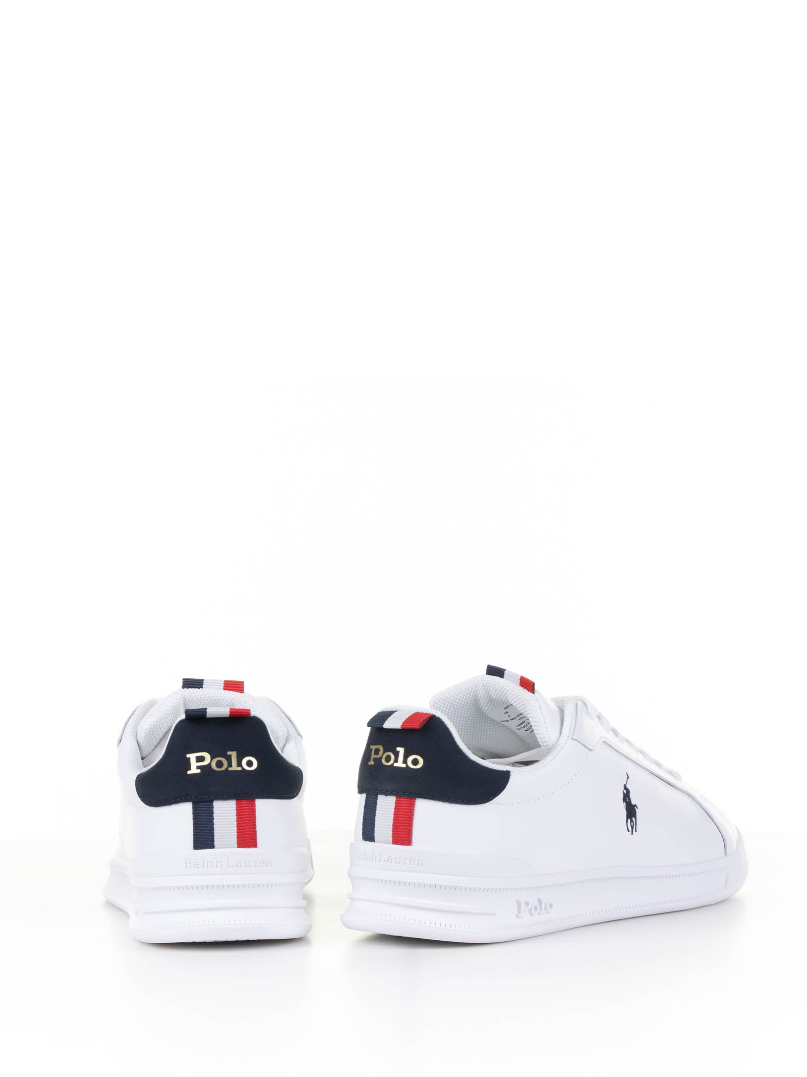 POLO RALPH LAUREN HERITAGE COURT II LOW-TOP SNEAKERS