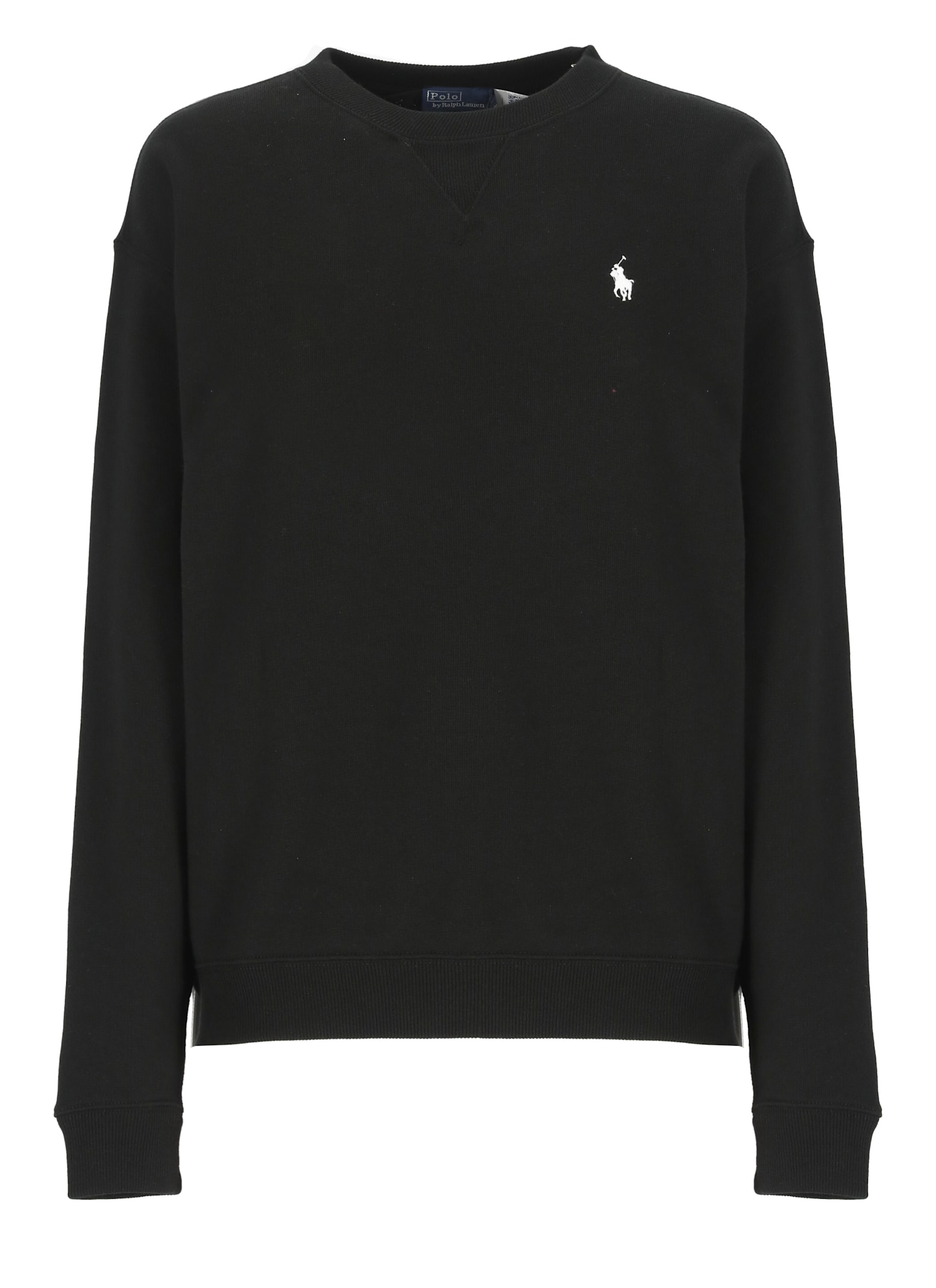 Shop Ralph Lauren Pony Sweashirt In Black