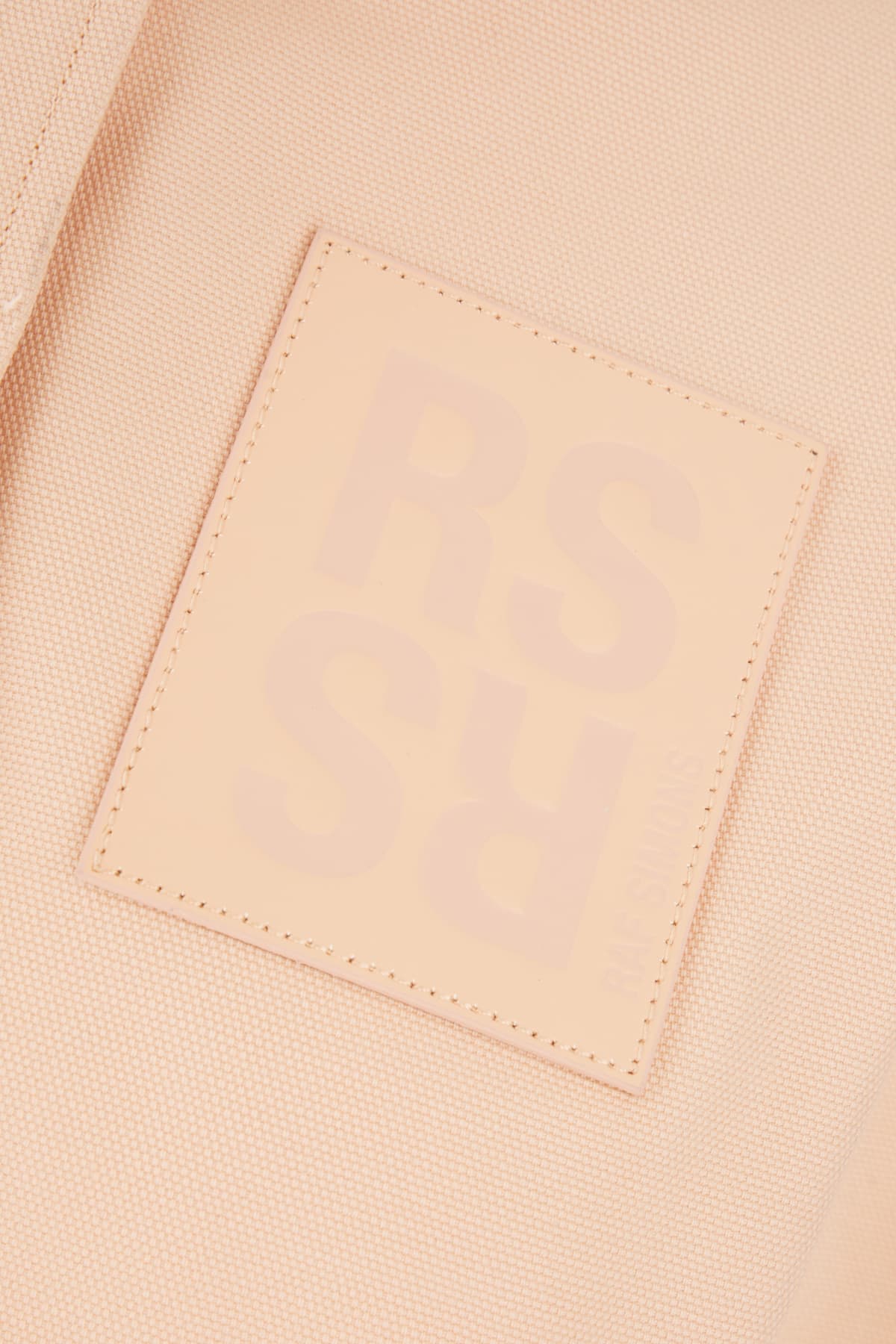 RAF SIMONS PEACH PIQUET SHIRT