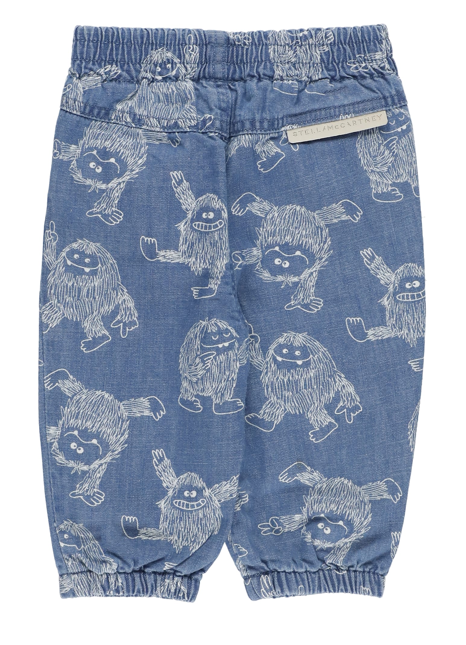 Stella Mccartney Jeans With Pattern In Blue