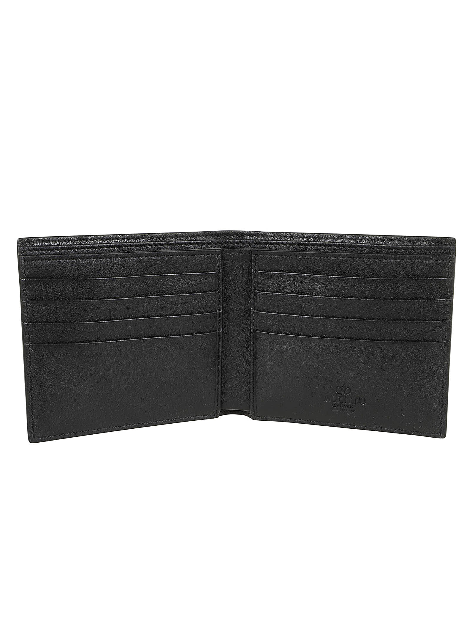 VALENTINO GARAVANI BILLFOLD WALLET ONLY CARD VLOGO THE BOLD EDITION 