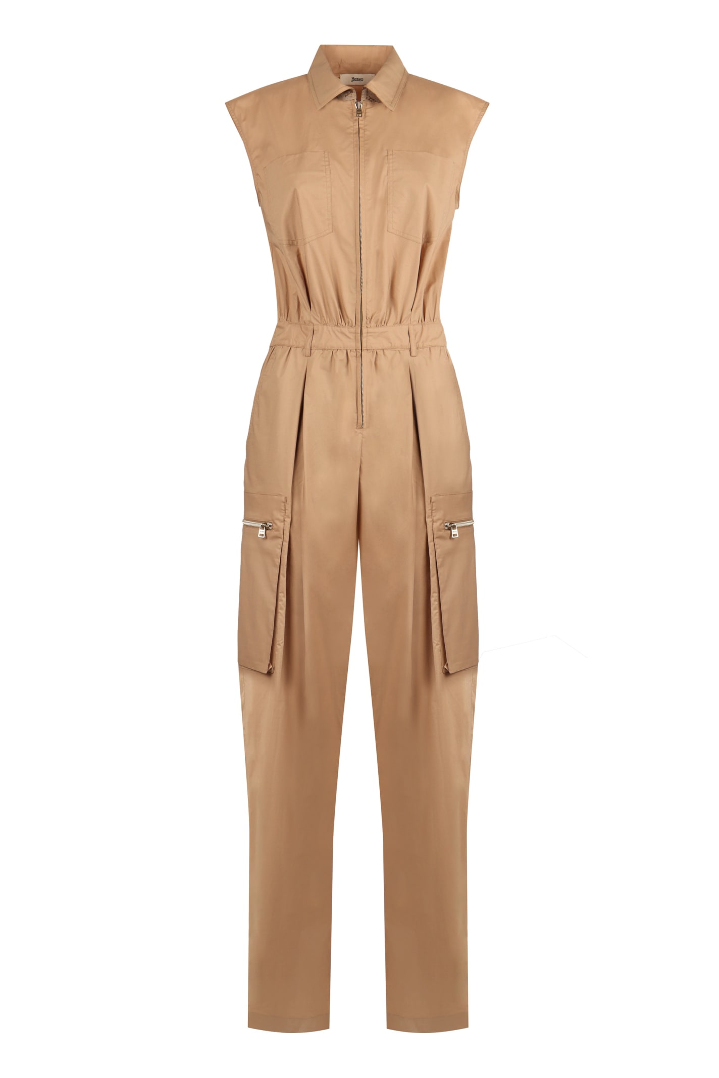 HERNO COTTON JUMPSUIT