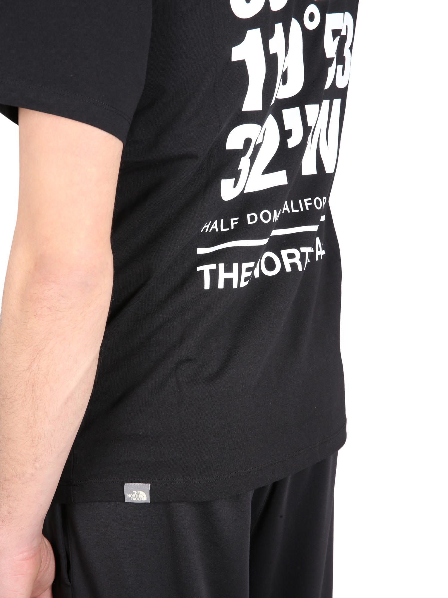 Shop The North Face Crewneck T-shirt In Black