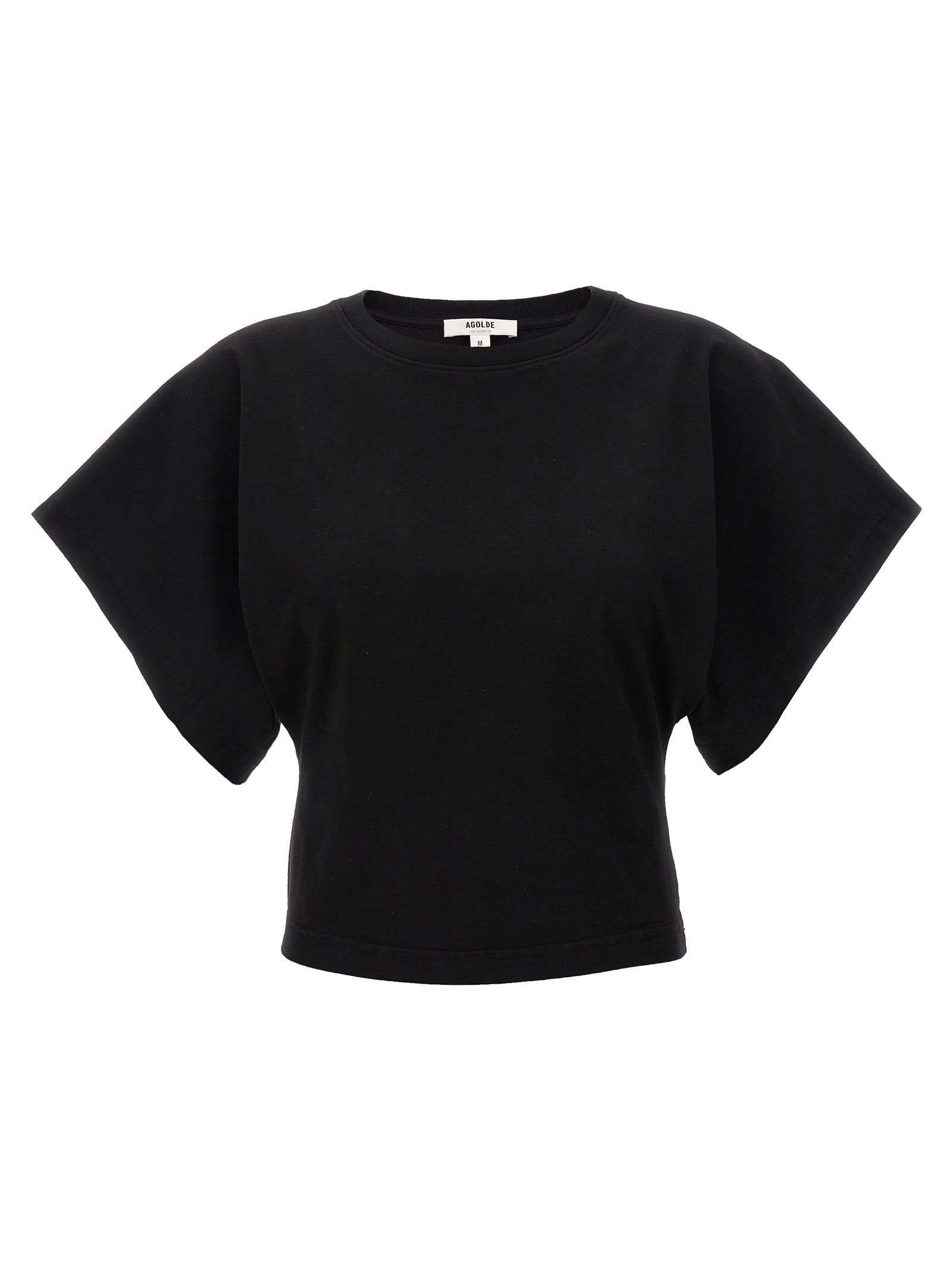 Shop Agolde Britt T-shirt In Black