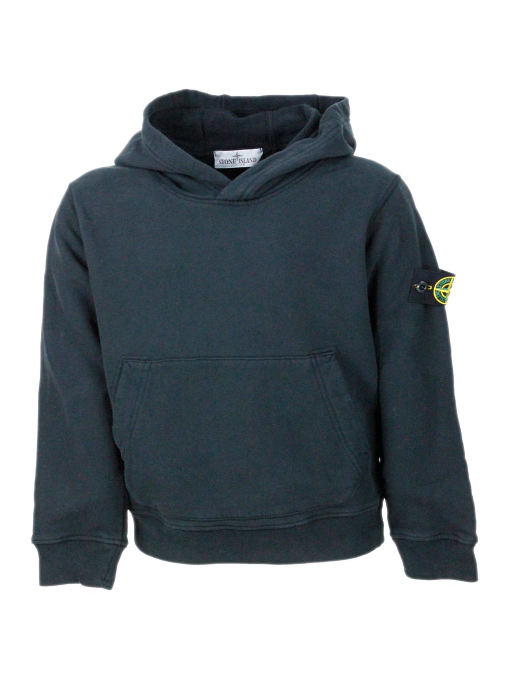 Stone Island Sweater In Black
