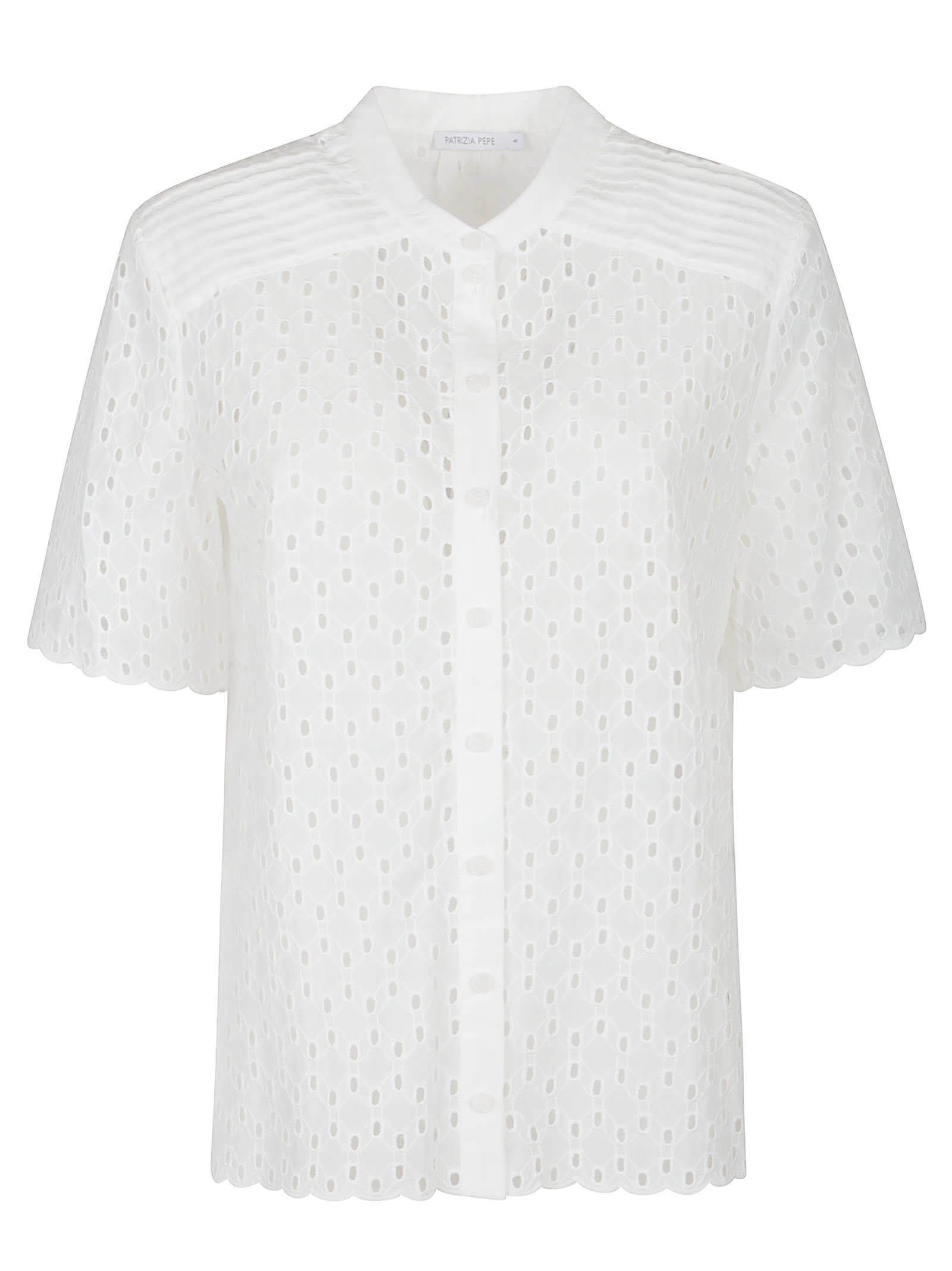 Shop Patrizia Pepe Short Sleeve Shirt