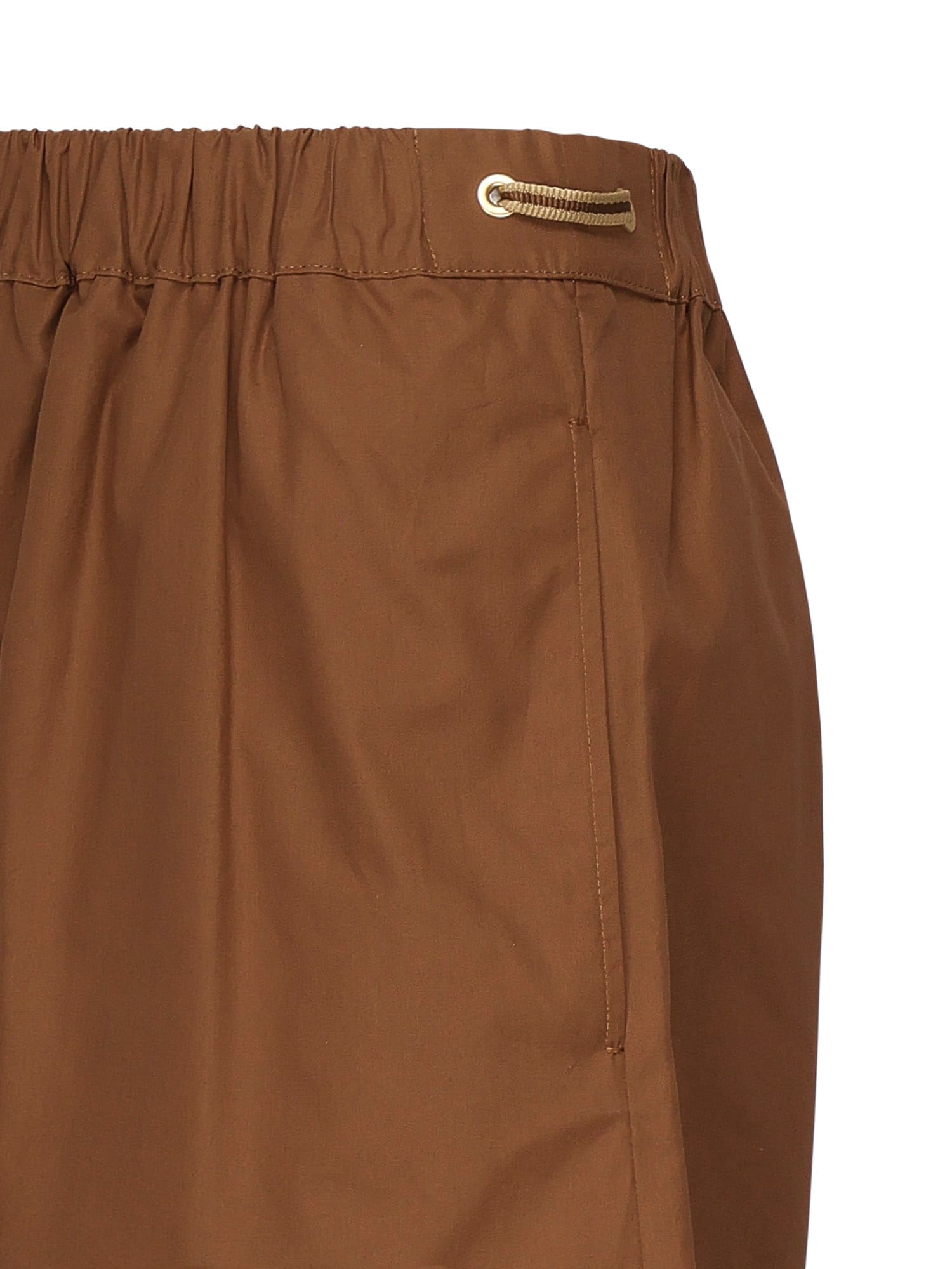 Max Mara Haway Shorts In Brown