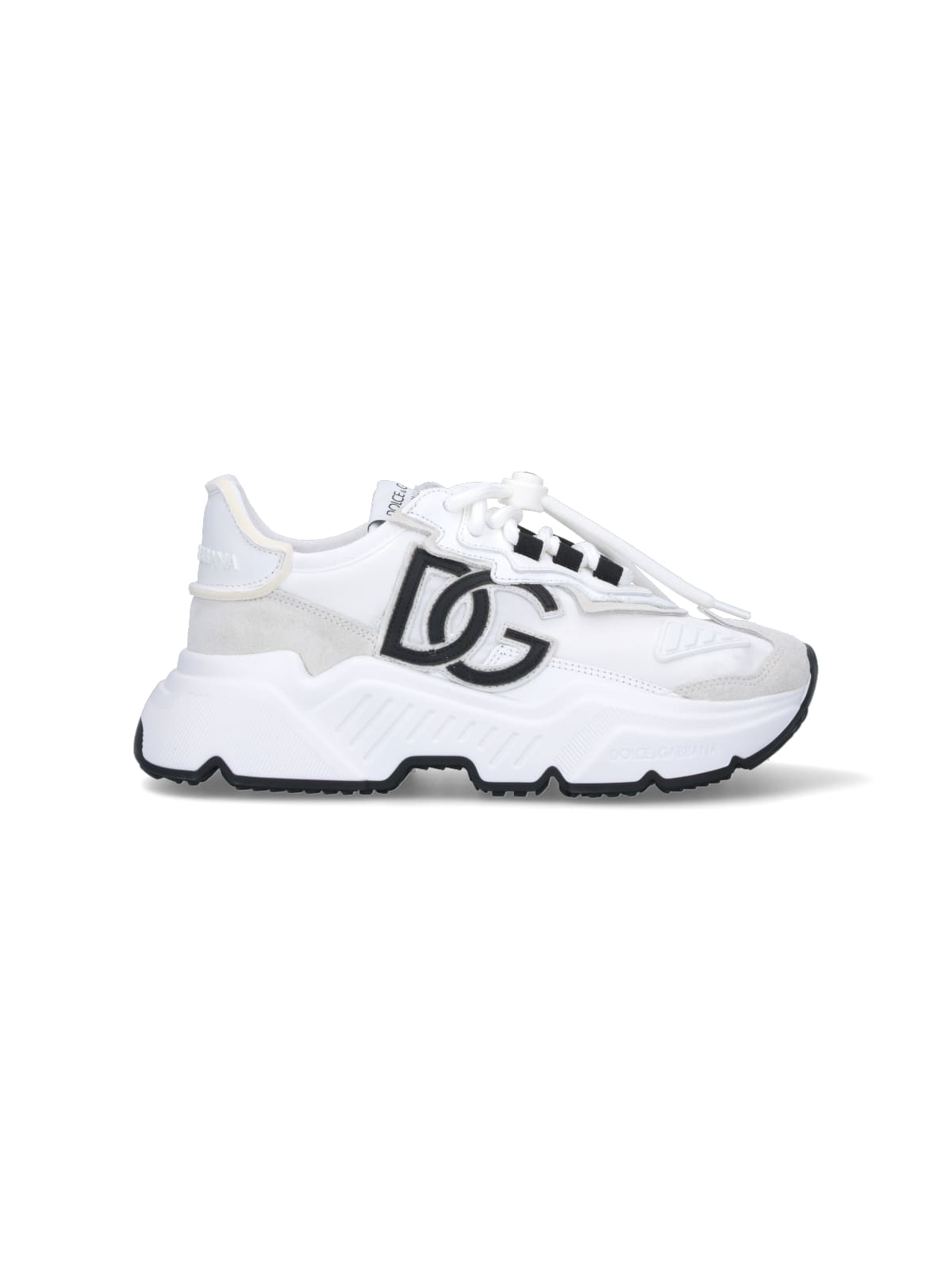 Shop Dolce & Gabbana Daymaster Sneakers In Bianco