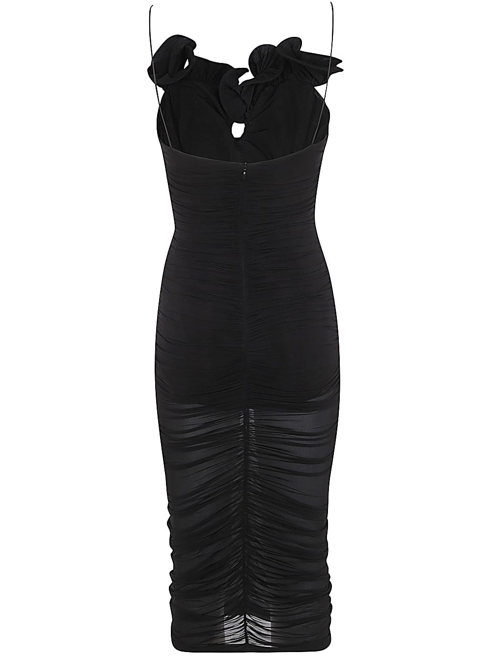 Shop Magda Butrym Dress In Black