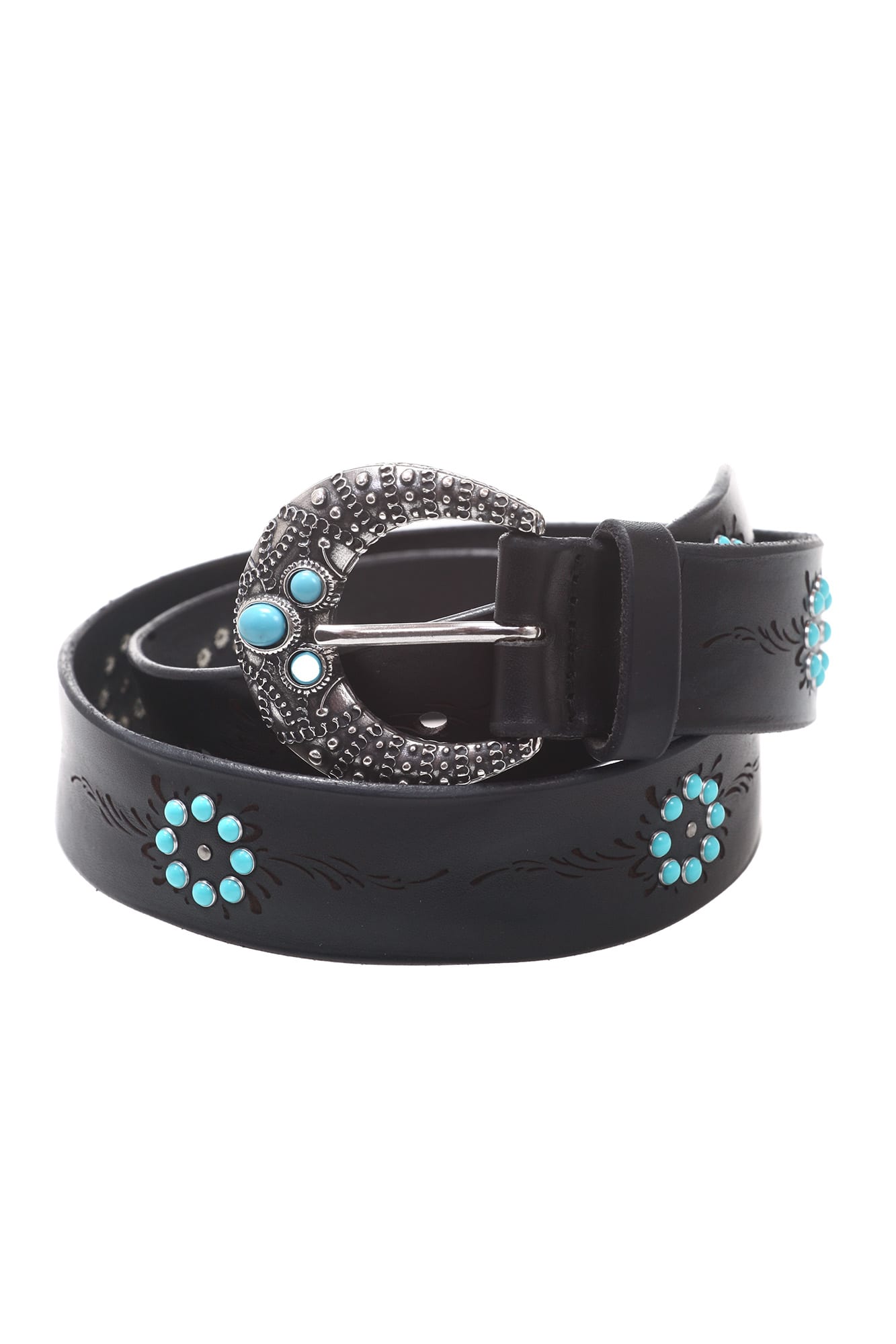 Orciani Bull Soft Leather Belt In Black