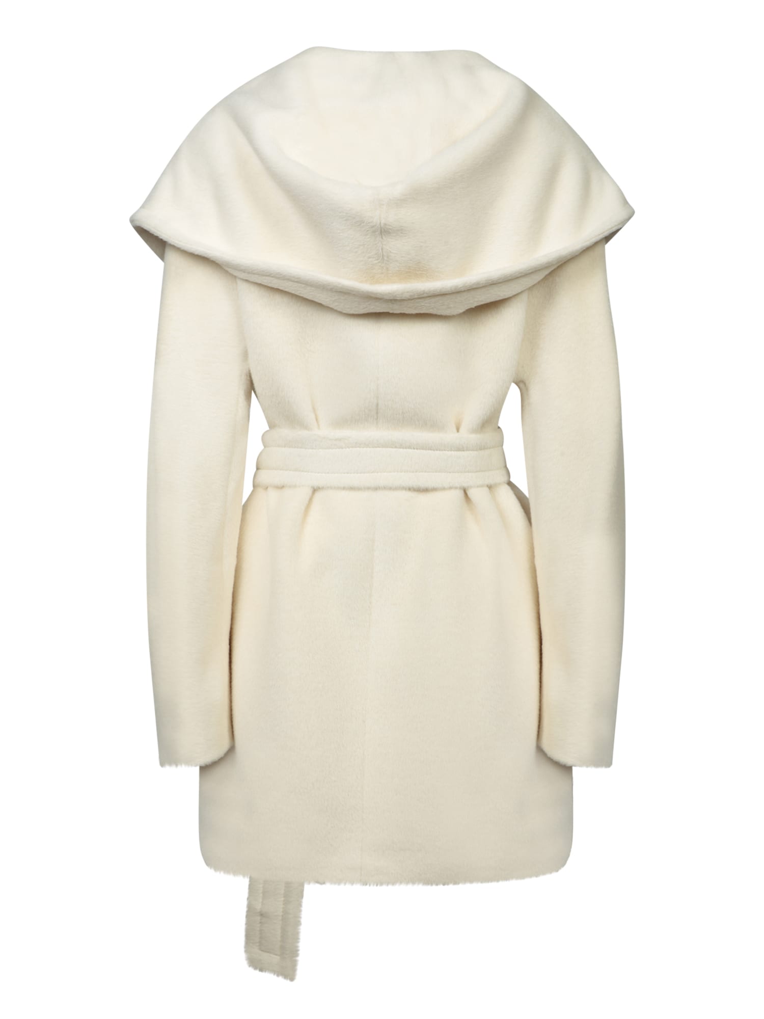 Shop Tagliatore Jilly Wool Coat In White