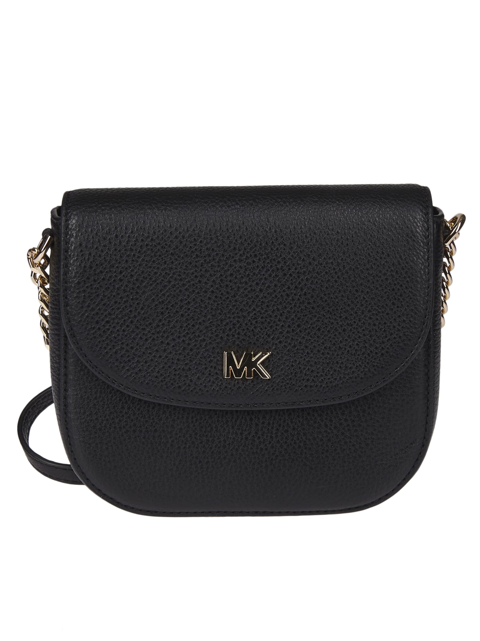 michael kors half dome crossbody black