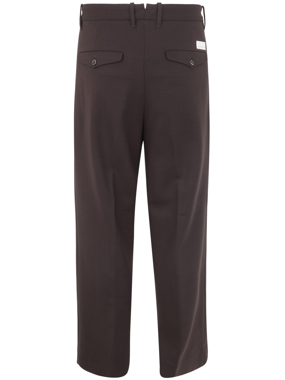 Shop Nine In The Morning Wide Leg Pants In Chocolate