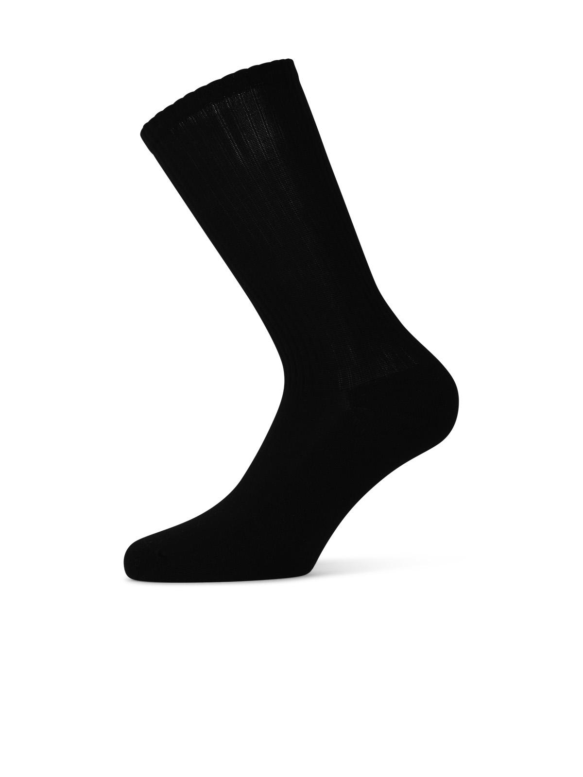 Shop Off-white Bookish Black Cotton Socks
