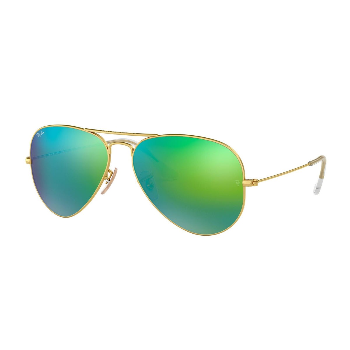 Shop Ray Ban Aviator Rb 3025 Sunglasses In Oro