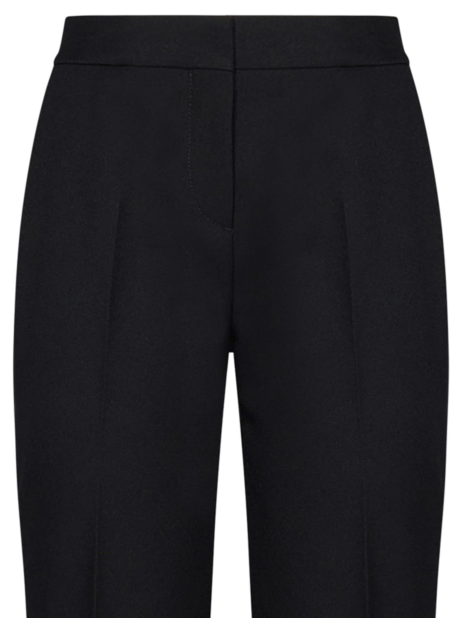 Shop Off-white Trousers In Blackblack