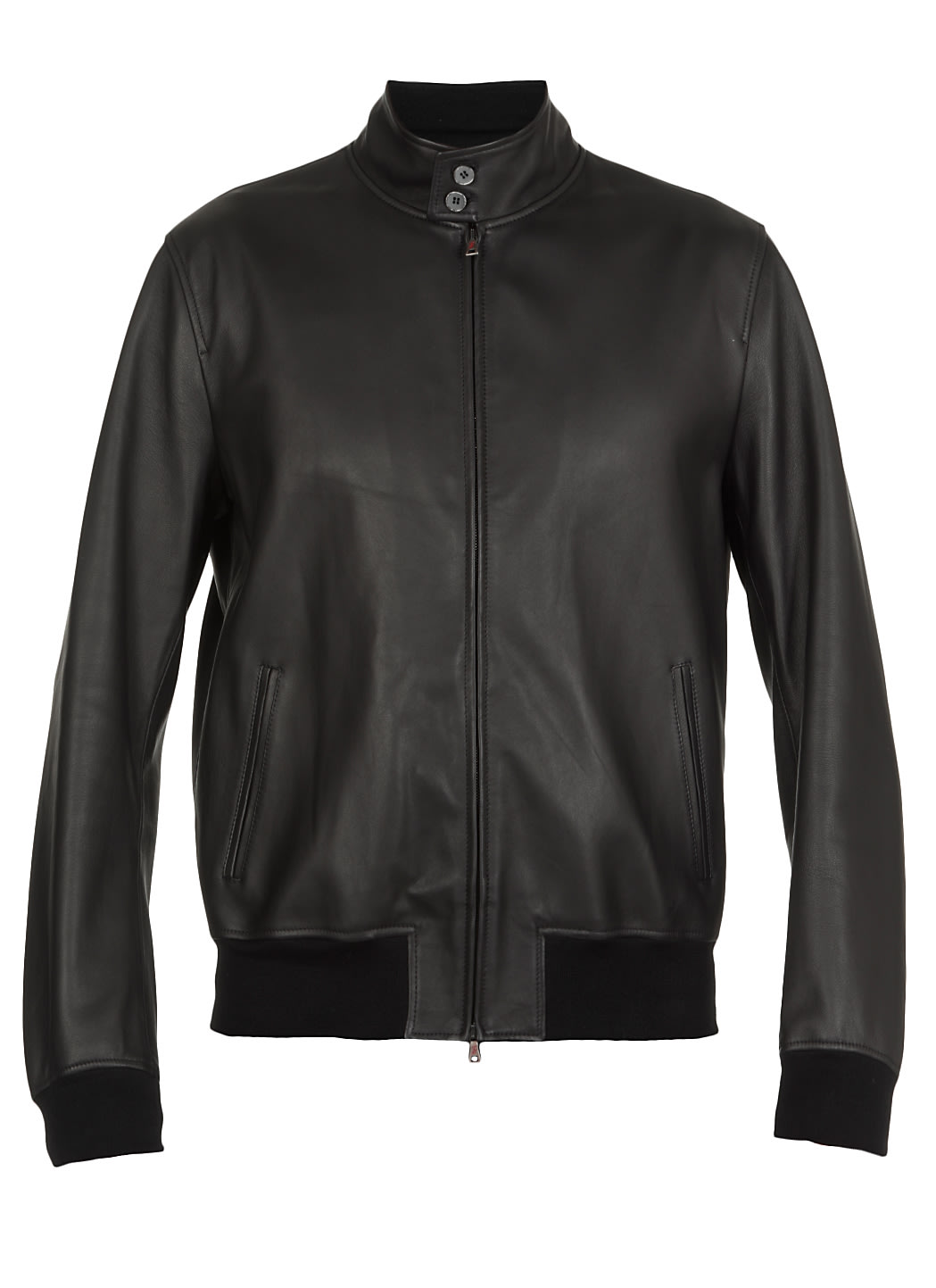 Stewart Studded Smooth Leather Jacket