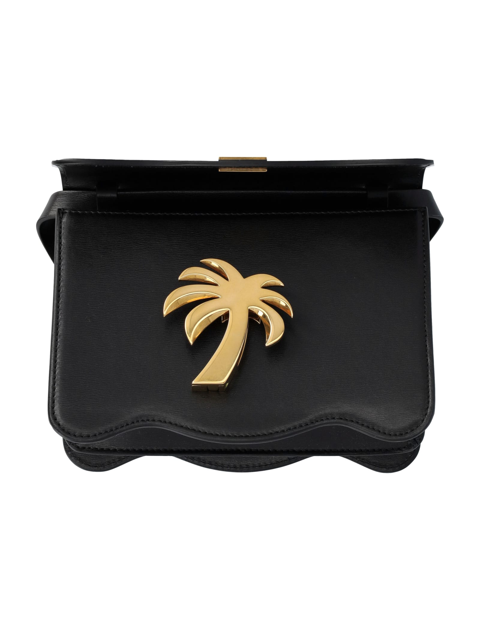 Shop Palm Angels Palm Beach Bag In Nero