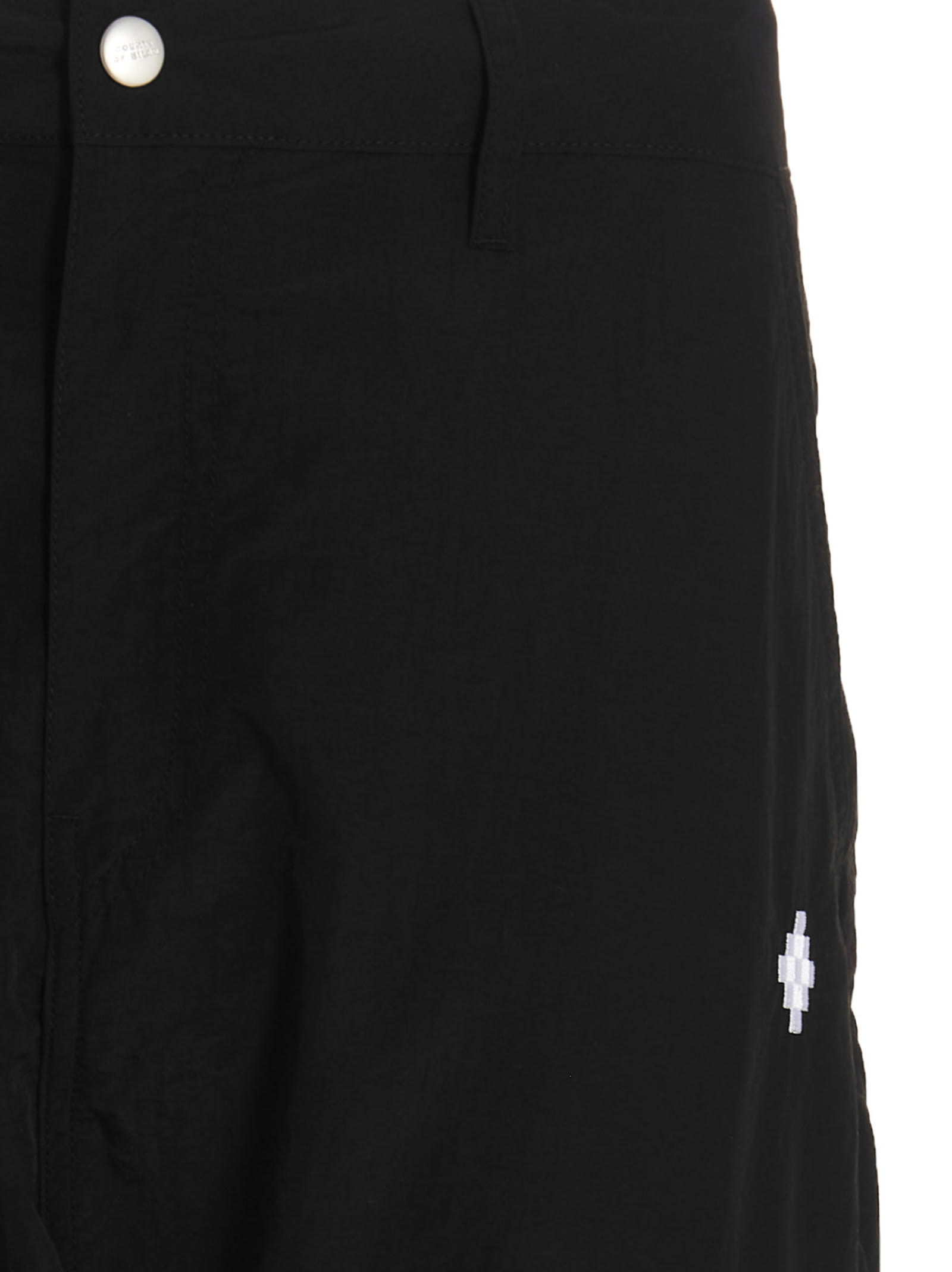 Shop Marcelo Burlon County Of Milan Cross Cargo Pants In Black