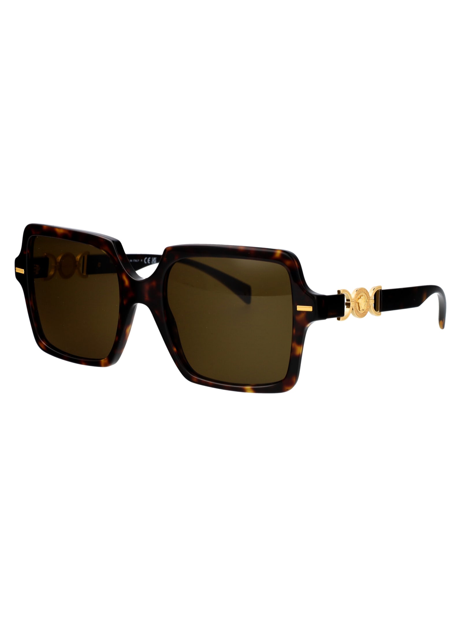 Shop Versace 0ve4441 Sunglasses In 108/73 Havana