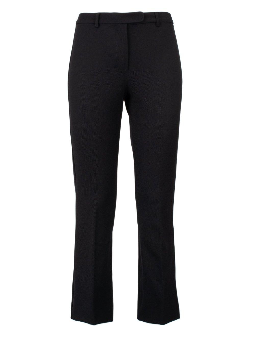 Shop 's Max Mara Slim-fit Cropped Pants In Black