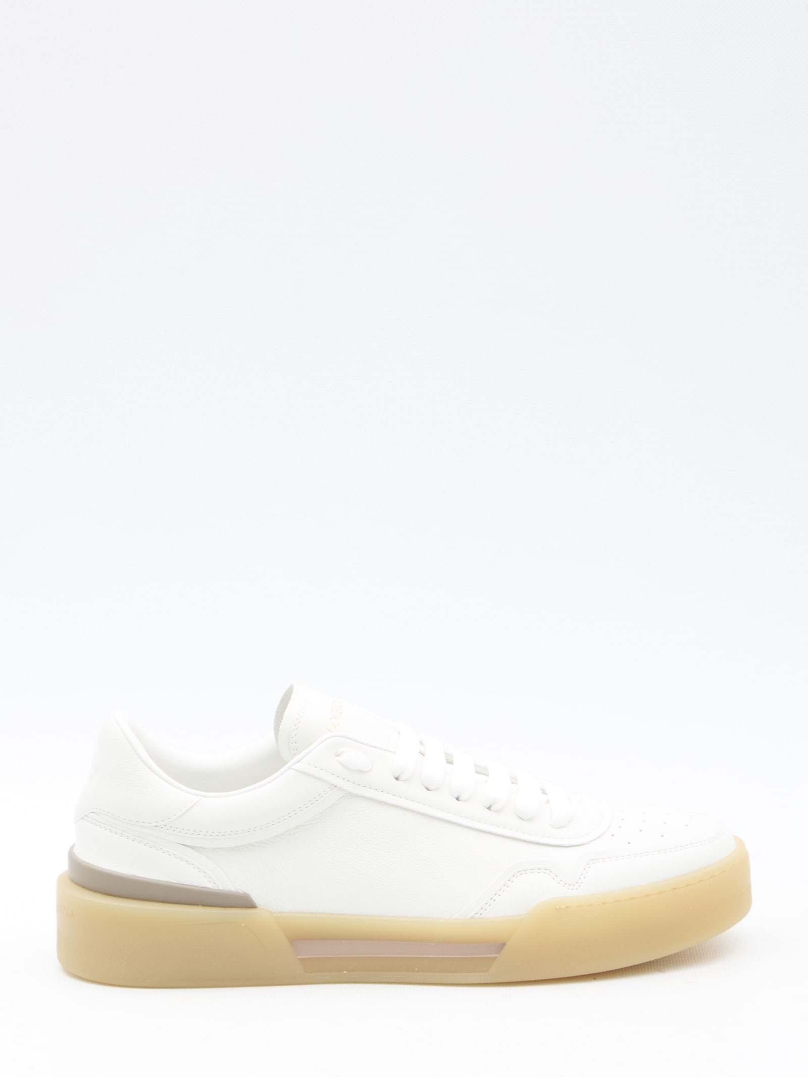 Shop Dolce & Gabbana New Roma Sc Sneakers In White