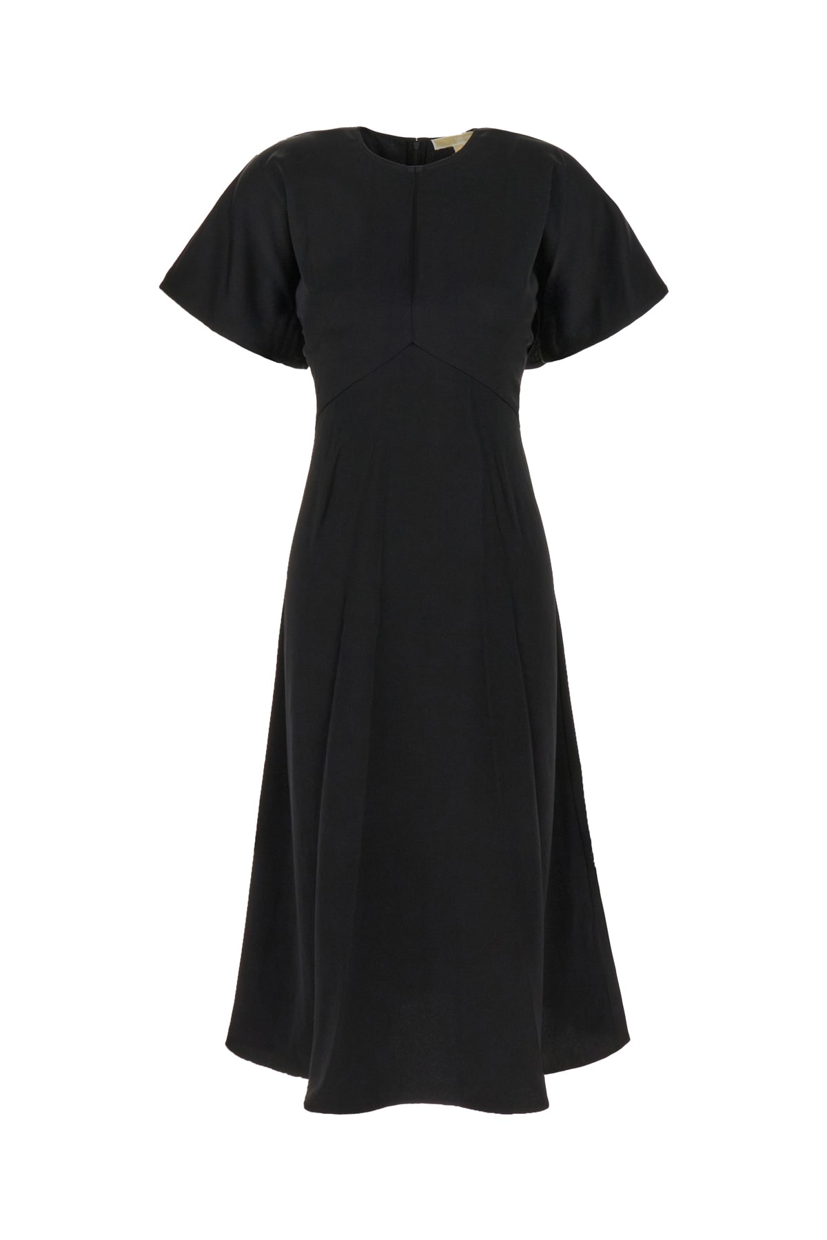 MICHAEL KORS BLACK TRIACETATE BLEND DRESS 