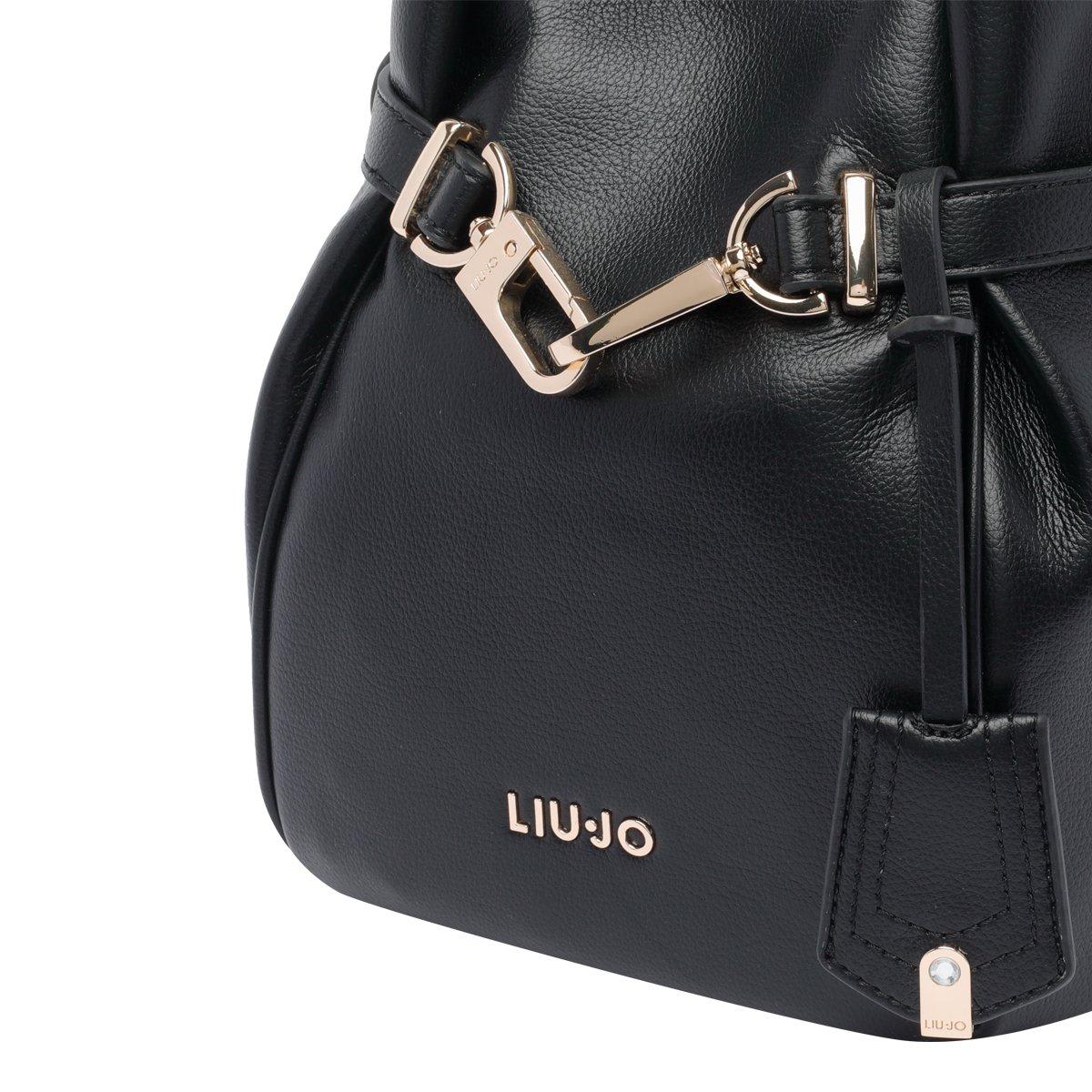 Liu •jo Bucket Bag With Buckle Detail And Gold-tone Hardware