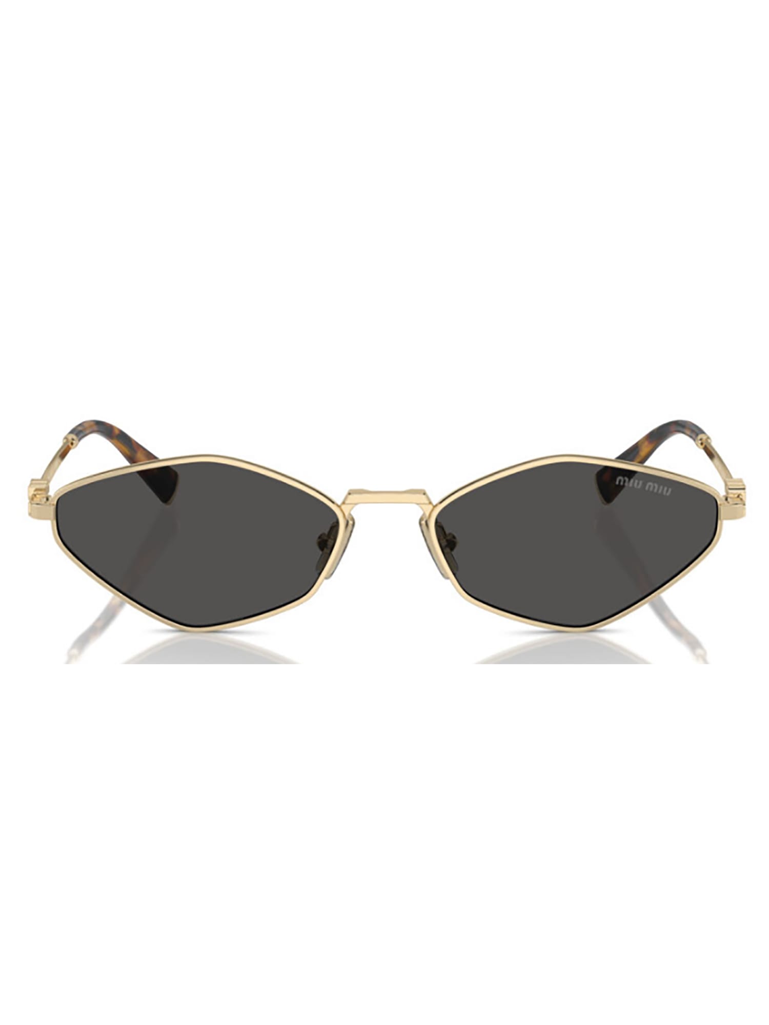 Mu 56zs Pale Gold Sunglasses