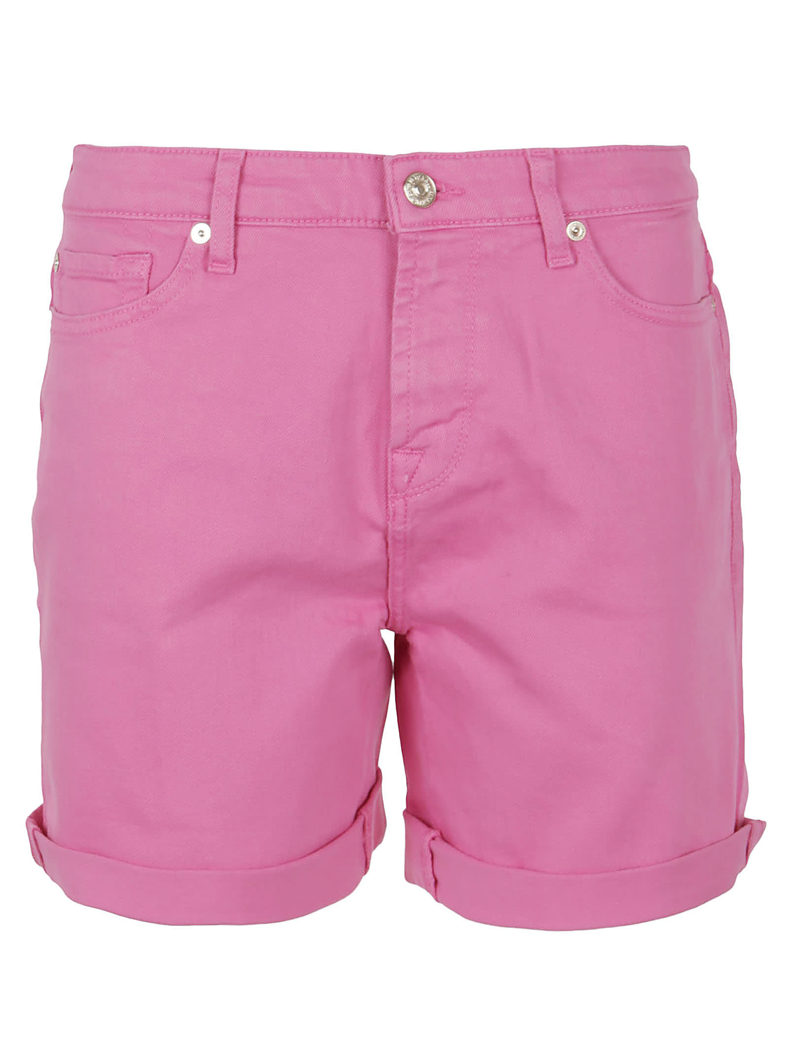 7 For All Mankind Boy Shorts Colored Twill