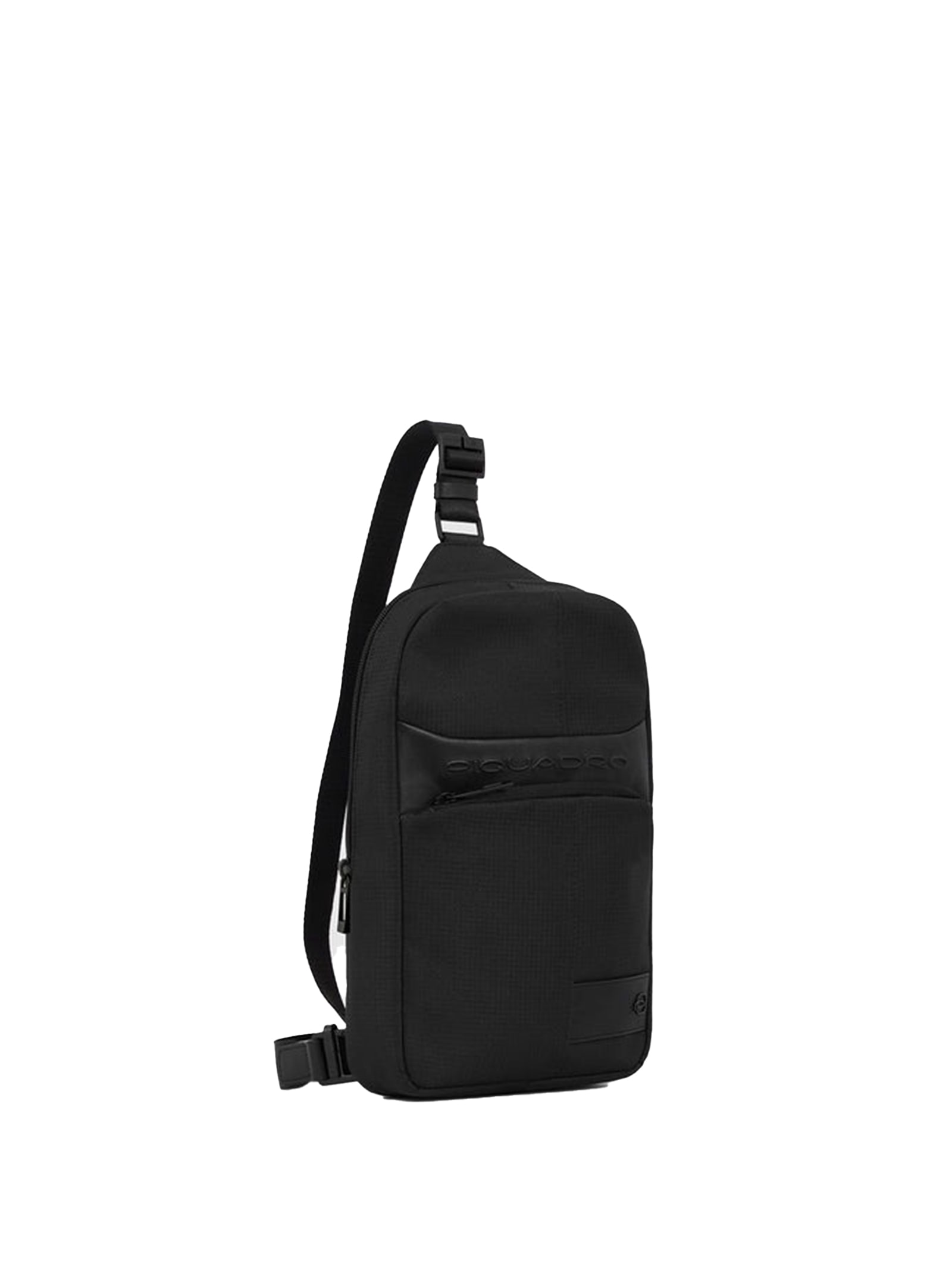 Shop Piquadro Shoulder Bag In Nero