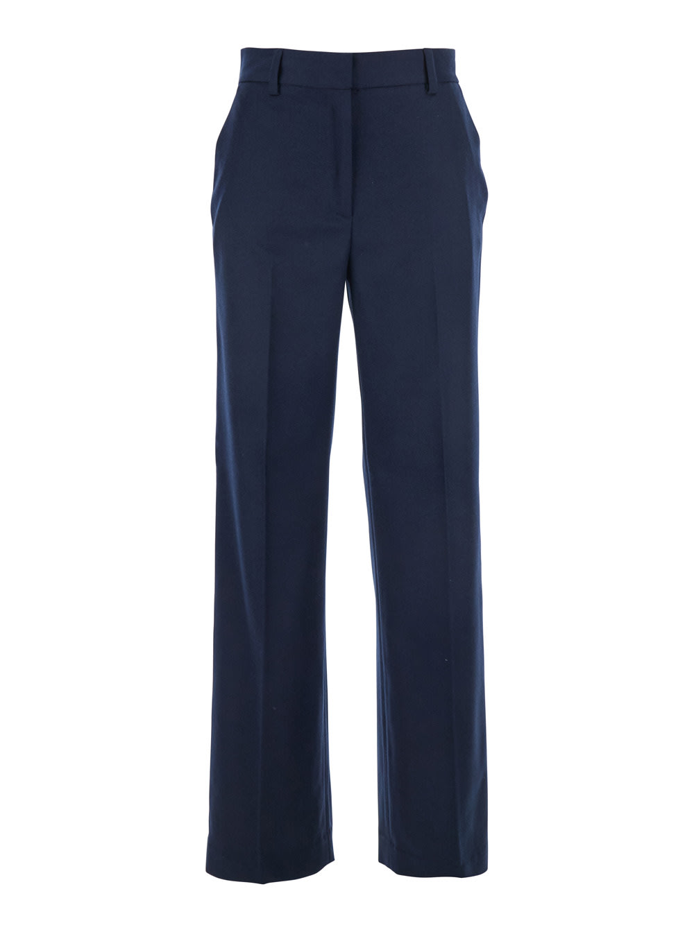 Antonelli Robina Pressed-crease Trousers In Blue