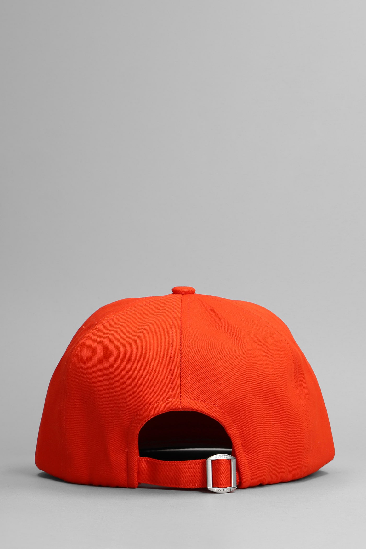 Shop Kenzo Hats In Orange Cotton