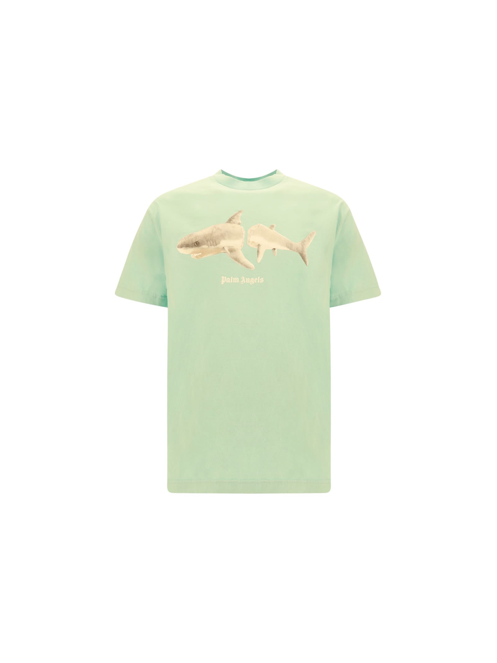 Palm Angels - Shark T-Shirt, Men, White