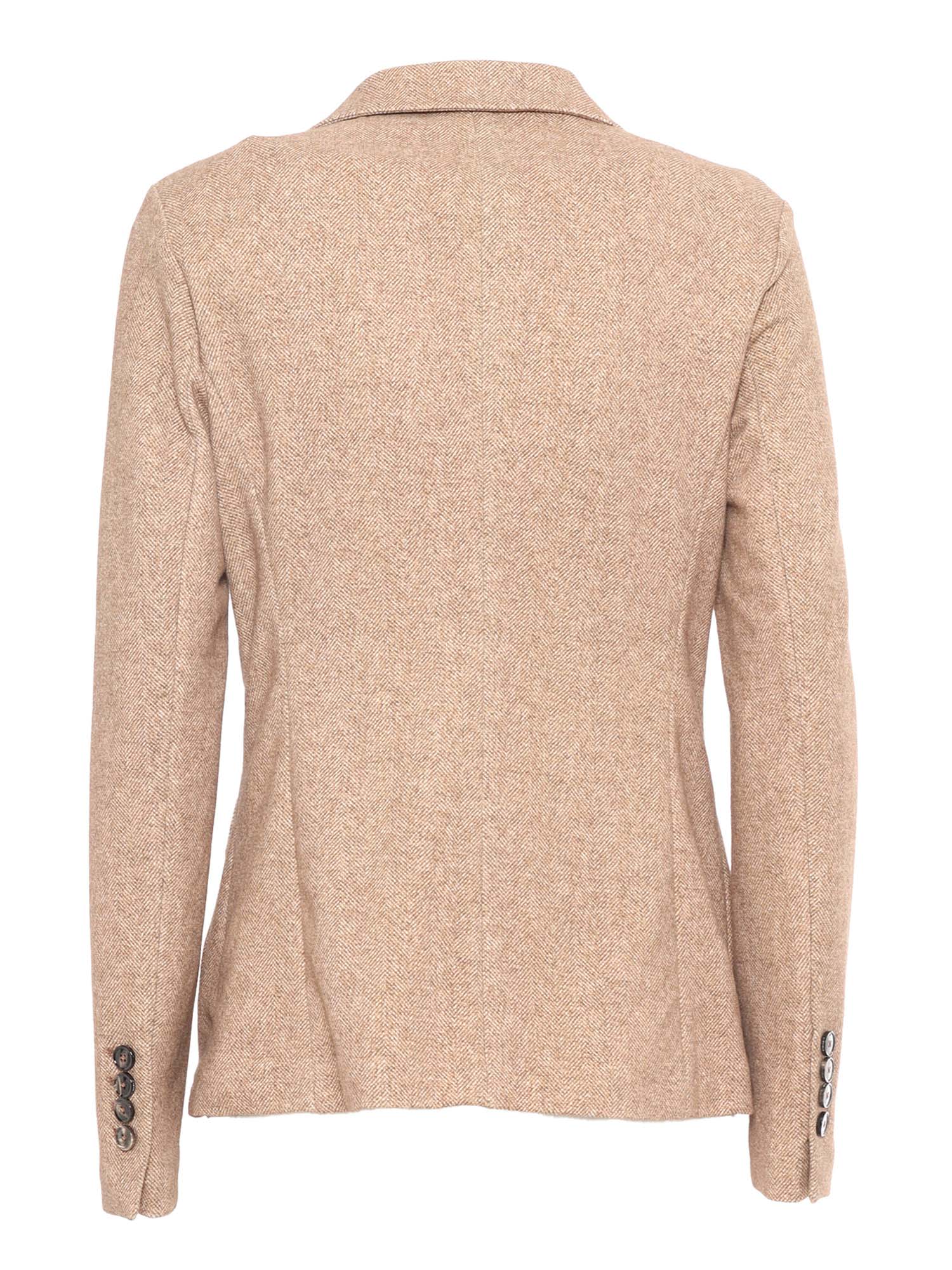 Shop Circolo 1901 Sweat Jacket In Brown