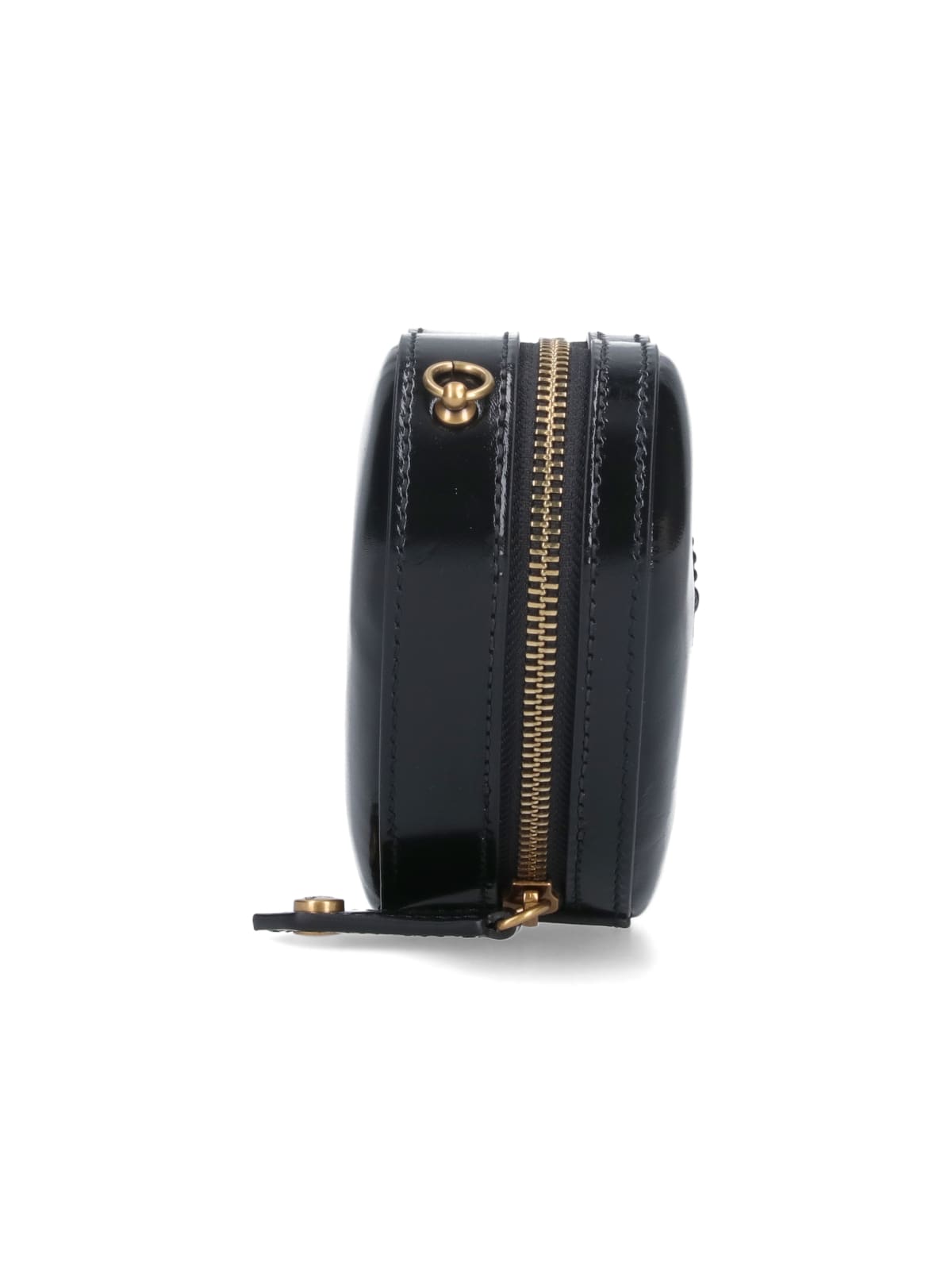 Shop Vivienne Westwood Louise Heart Crossbody Bag In Black