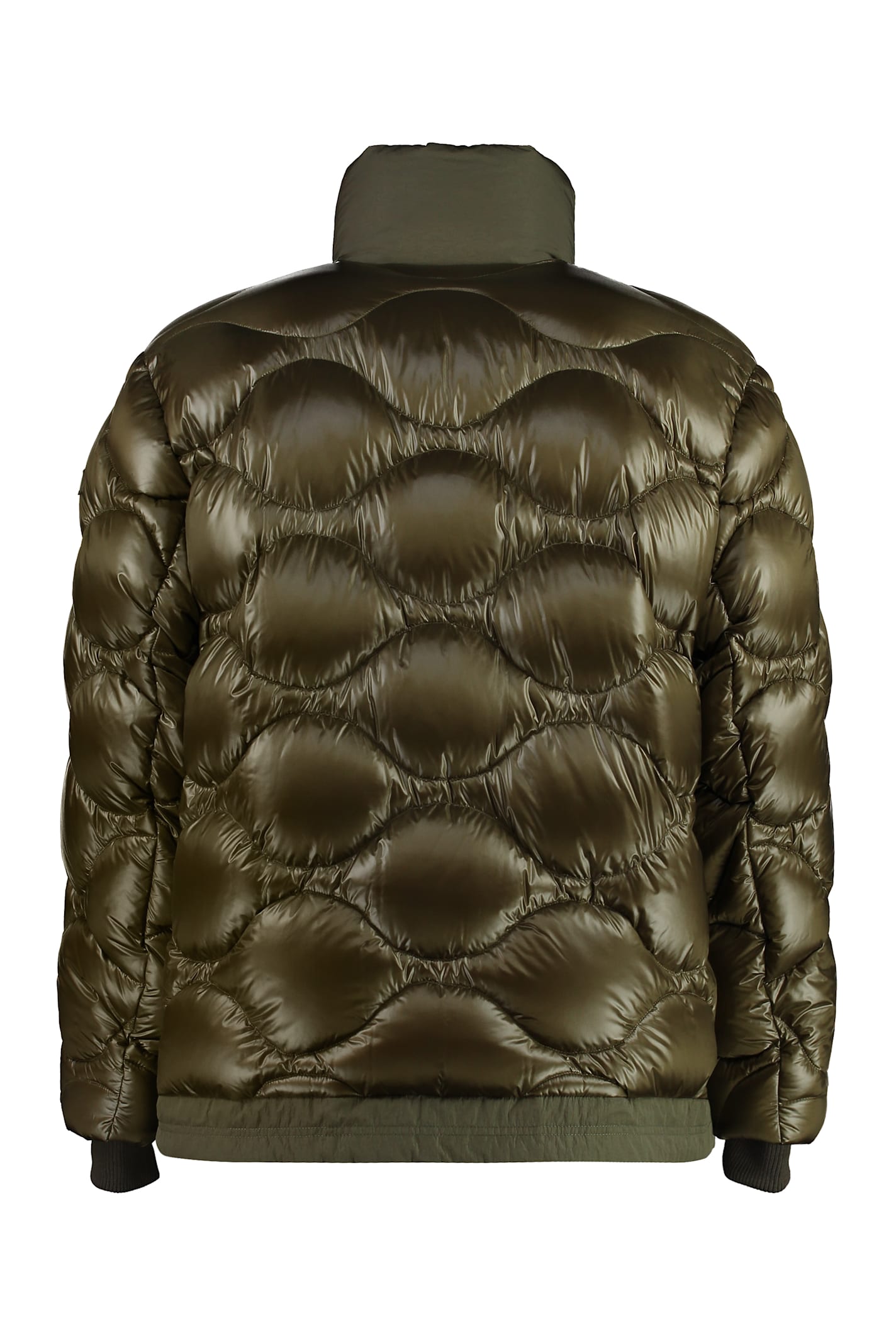 Shop Tatras Tieon Glossy Nylon Down Jacket In Green