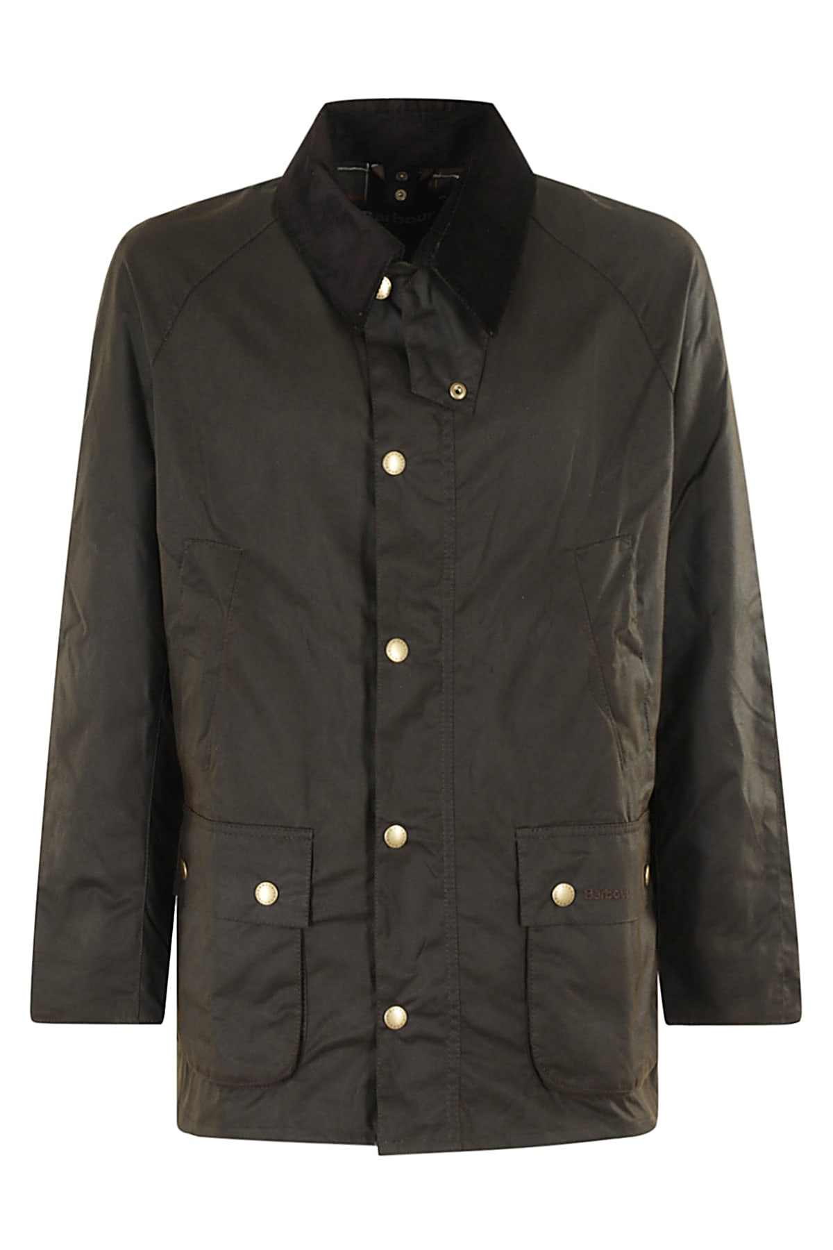 Shop Barbour Ashby Wax Jacket In Olive