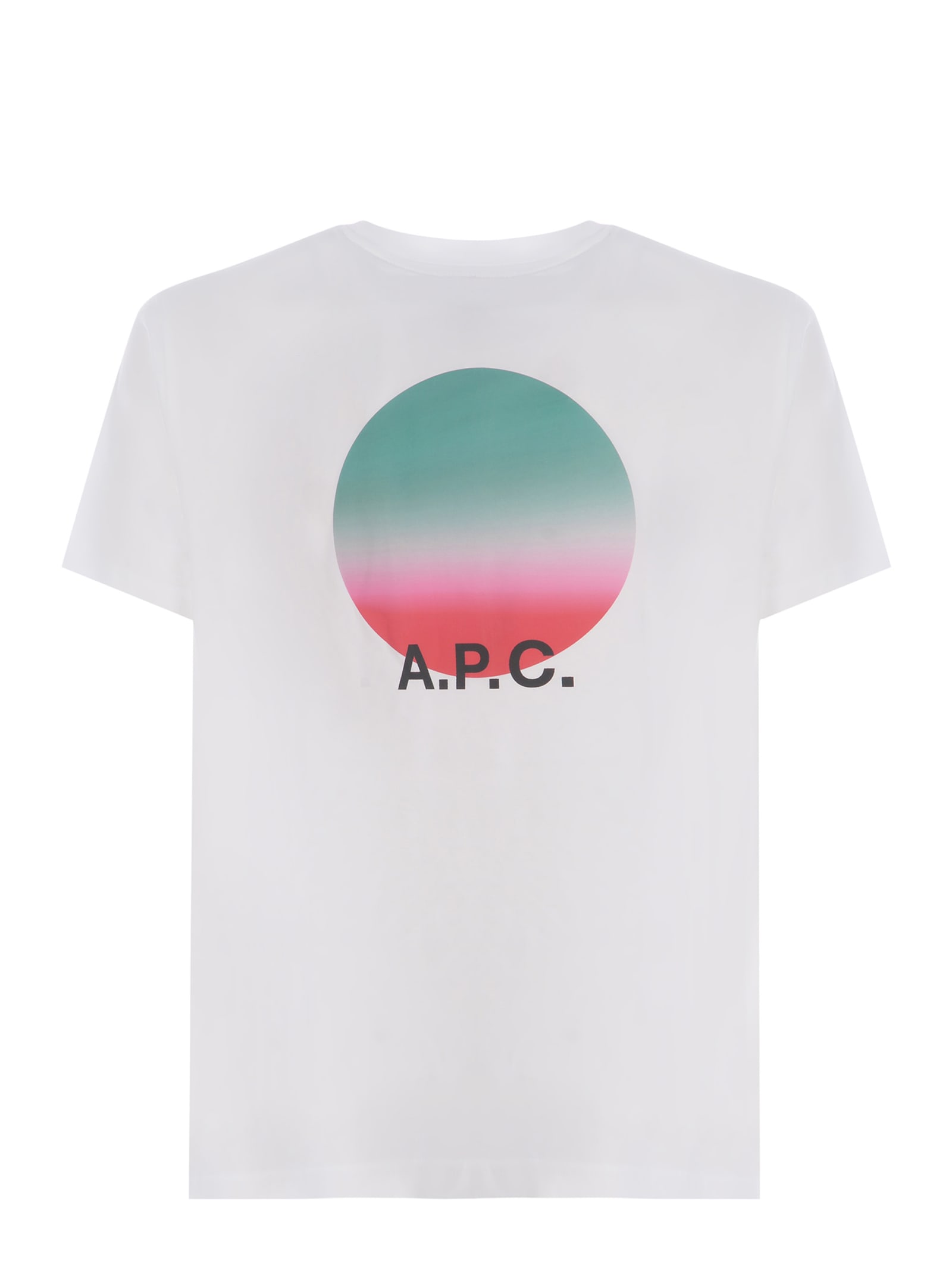 Shop Apc T-shirt A.p.c. Nolan Made Of Cotton In Bianco