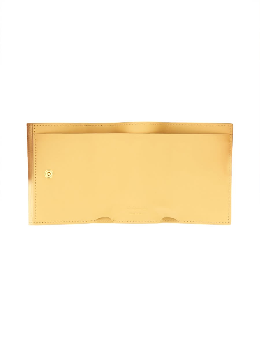 Shop Jil Sander Baby Wallet In Yellow