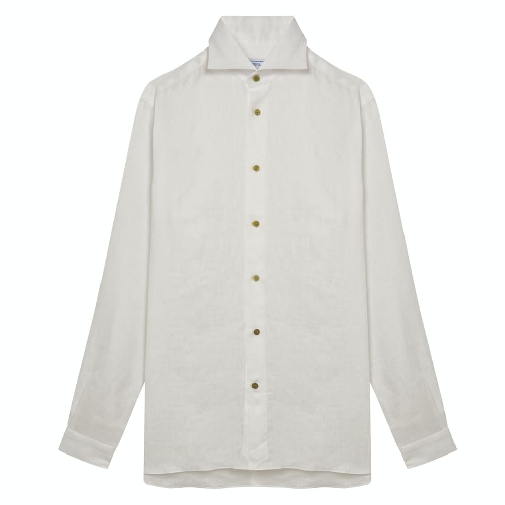 Shop Ripa Ripa Elba Bianca Shirt In White