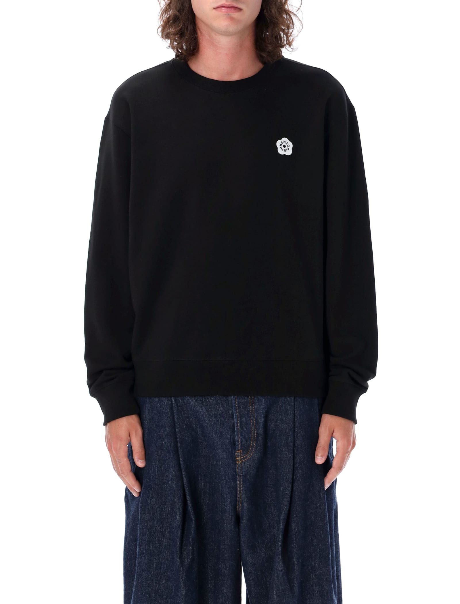 Shop Kenzo Gots Boke 2.0 Crewneck In Black