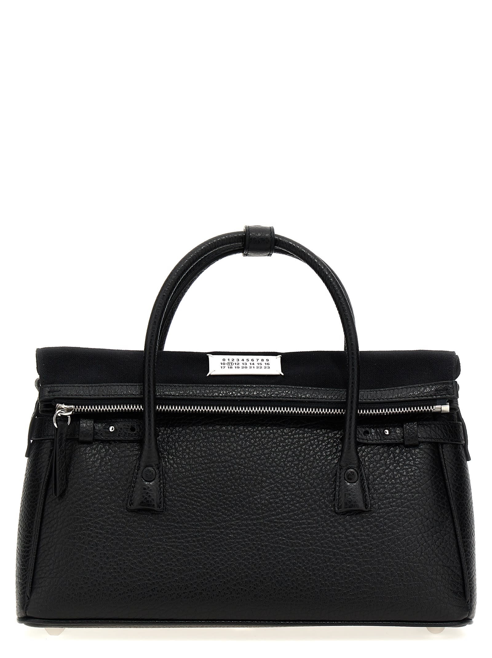 Shop Maison Margiela 5ac East West Handbag In Black