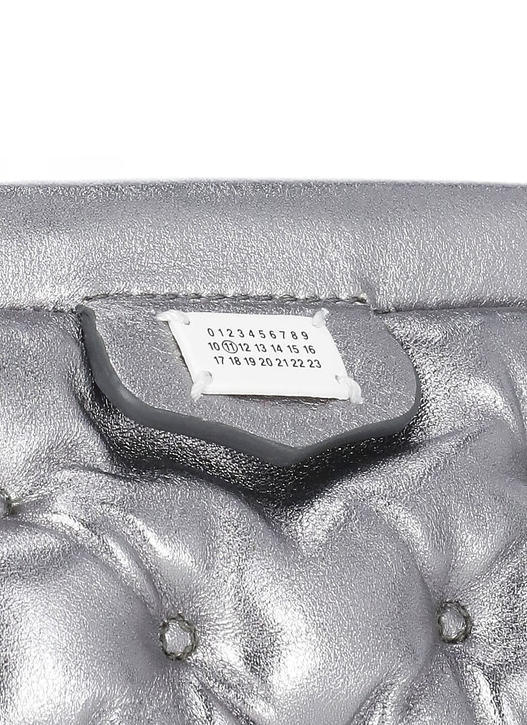 Shop Maison Margiela Glam Slam Shoulder Bag In Silver